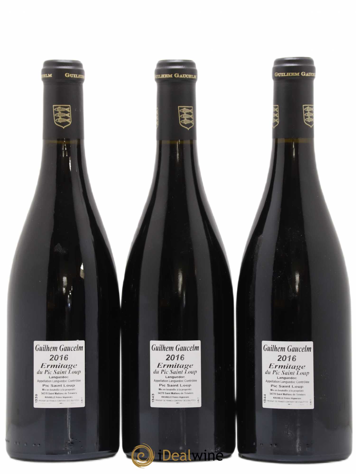 Pic Saint-Loup Héritage du Pic Saint-Loup (anciennement Ermitage) Guilhem Gaucelm 2016 - Lot de 6 bouteilles - 2