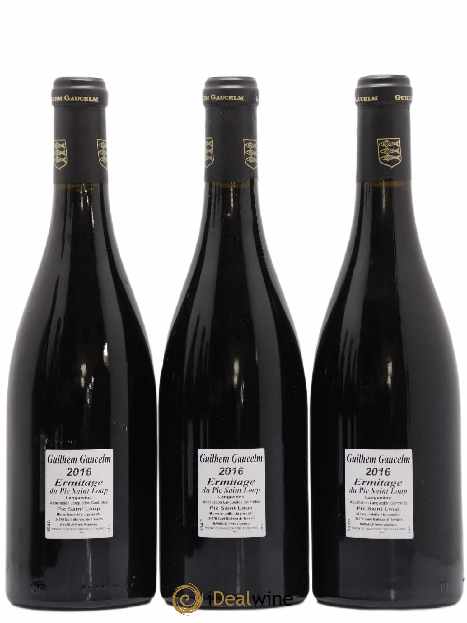 Pic Saint-Loup Héritage du Pic Saint-Loup (anciennement Ermitage) Guilhem Gaucelm 2016 - Lot de 6 bouteilles - 4