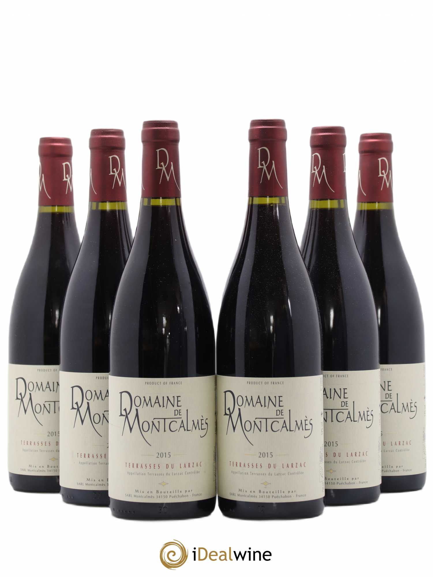 Terrasses du Larzac Domaine de Montcalmès Frédéric Pourtalié 2015 - Lot de 6 bouteilles - 0