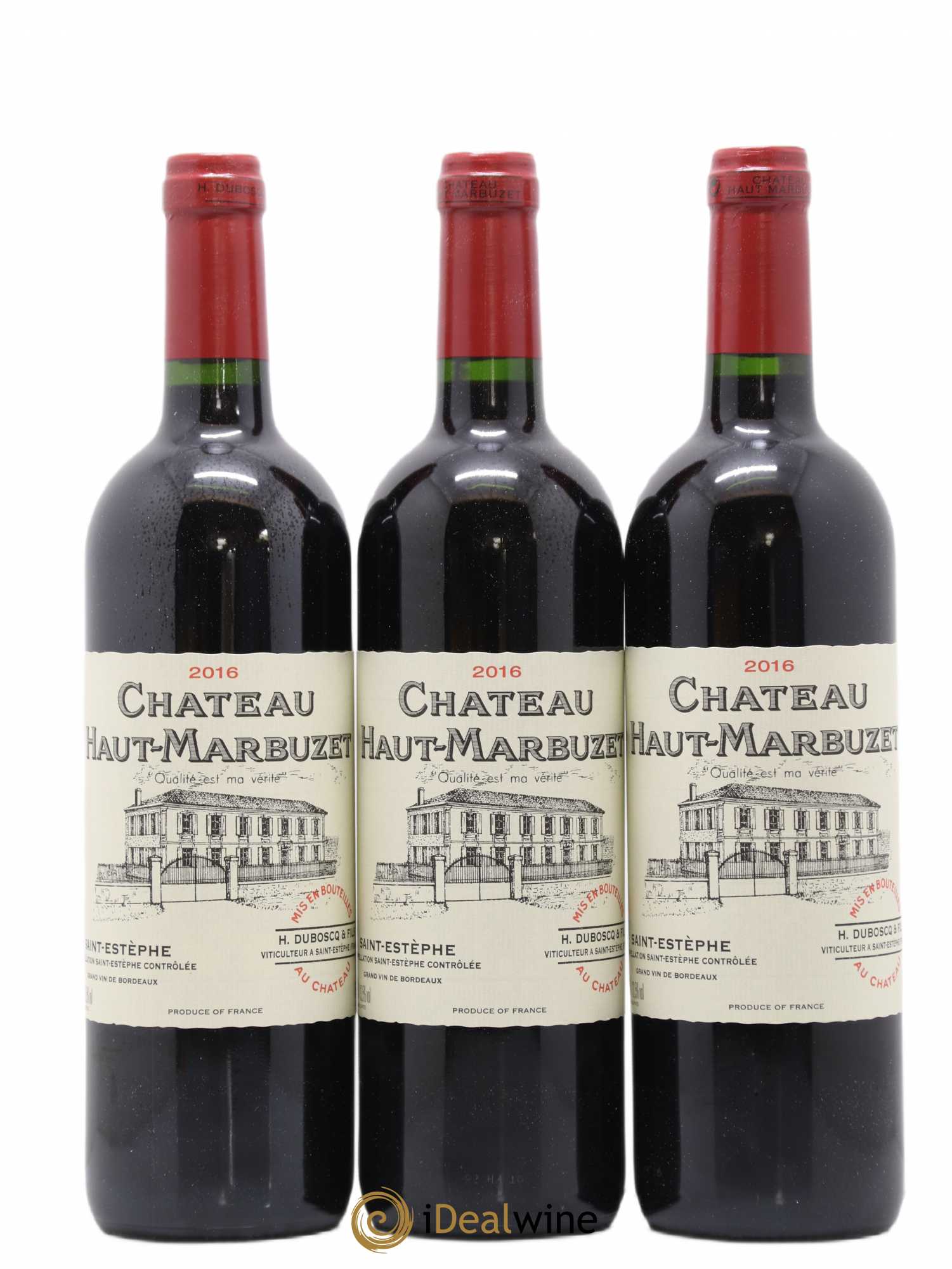 Château Haut Marbuzet 2016 - Lot de 6 bouteilles - 2