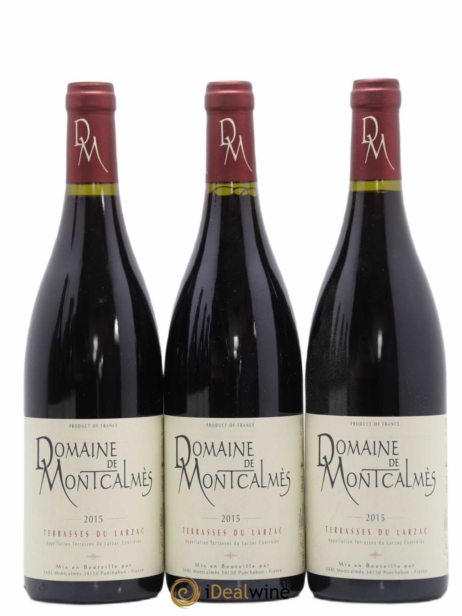 Terrasses du Larzac Domaine de Montcalmès Frédéric Pourtalié 2015 - Lot de 6 bouteilles - 2