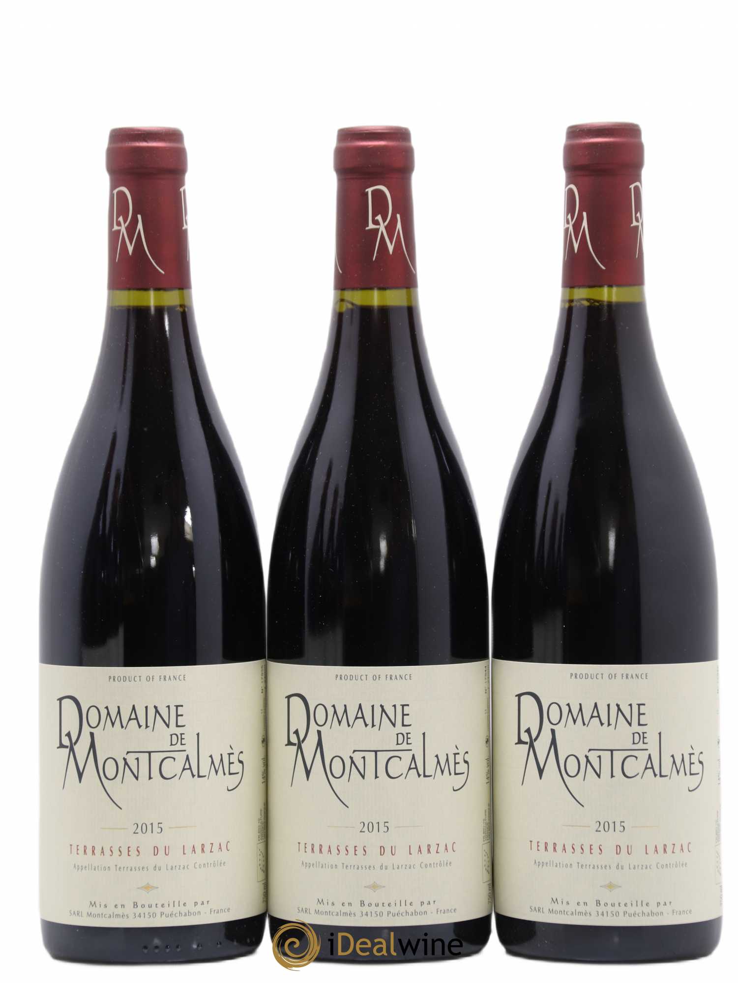 Terrasses du Larzac Domaine de Montcalmès Frédéric Pourtalié 2015 - Lot de 6 bouteilles - 2