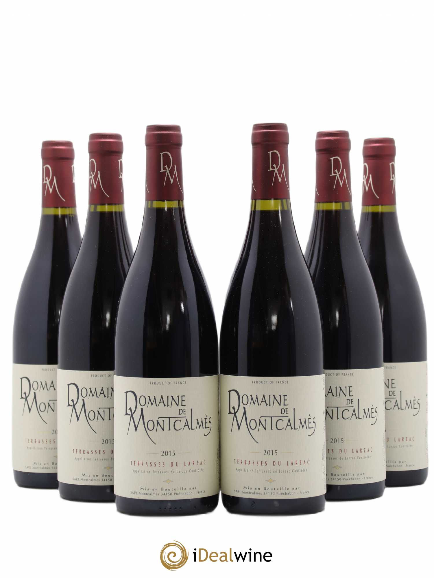 Terrasses du Larzac Domaine de Montcalmès Frédéric Pourtalié 2015 - Lot de 6 bouteilles - 0