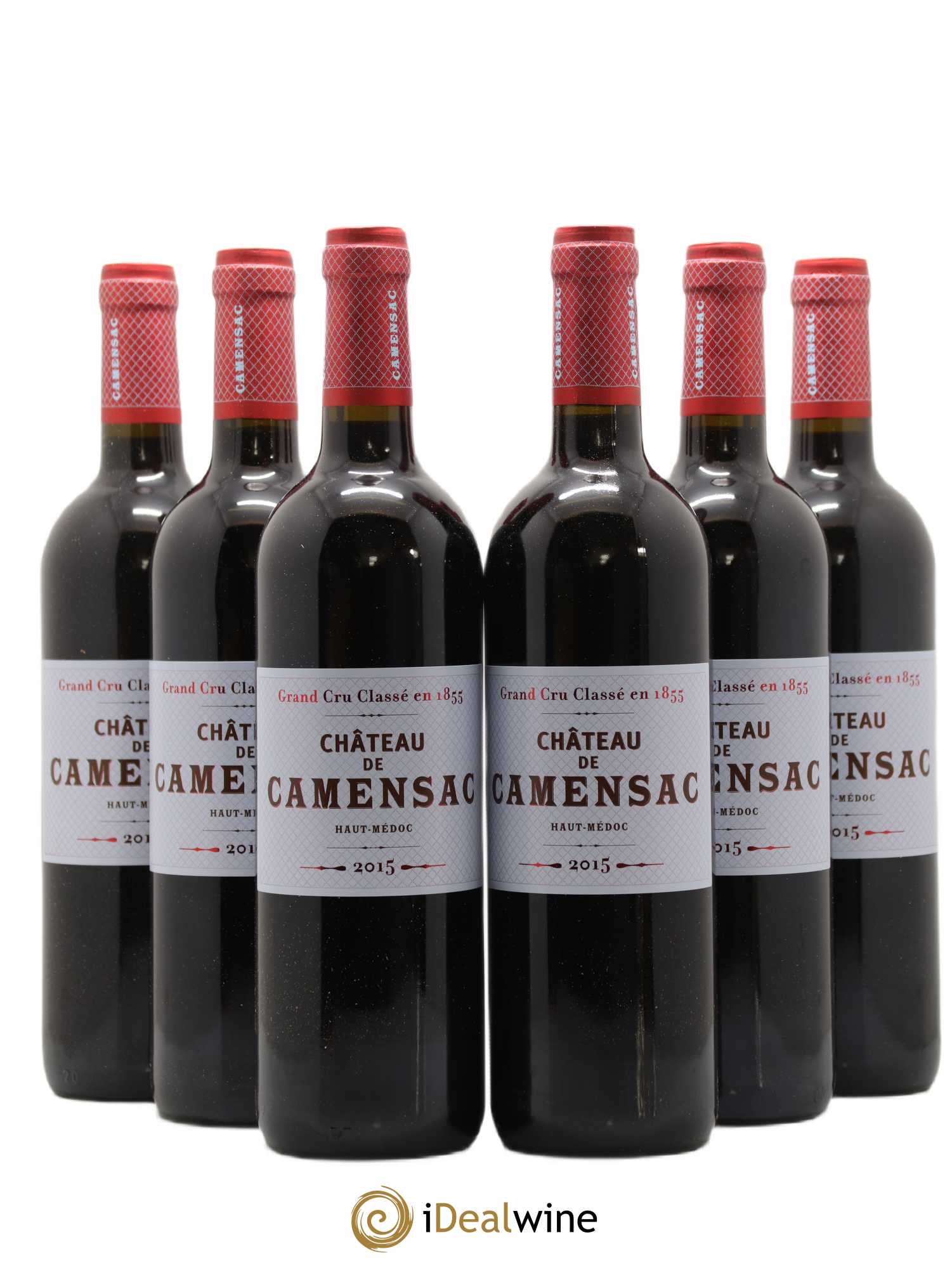 Château Camensac 5ème Grand Cru Classé 2015 - Lot de 6 bouteilles - 0