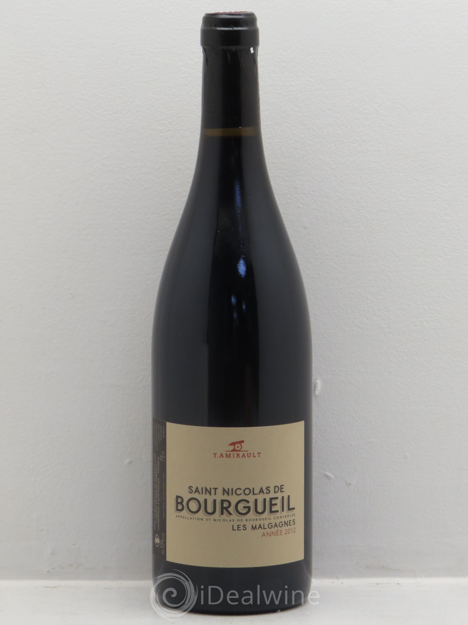 Saint-Nicolas de Bourgueil Les Malgagnes Yannick Amirault (Domaine) 2012 - Lot de 1 bouteille - 0