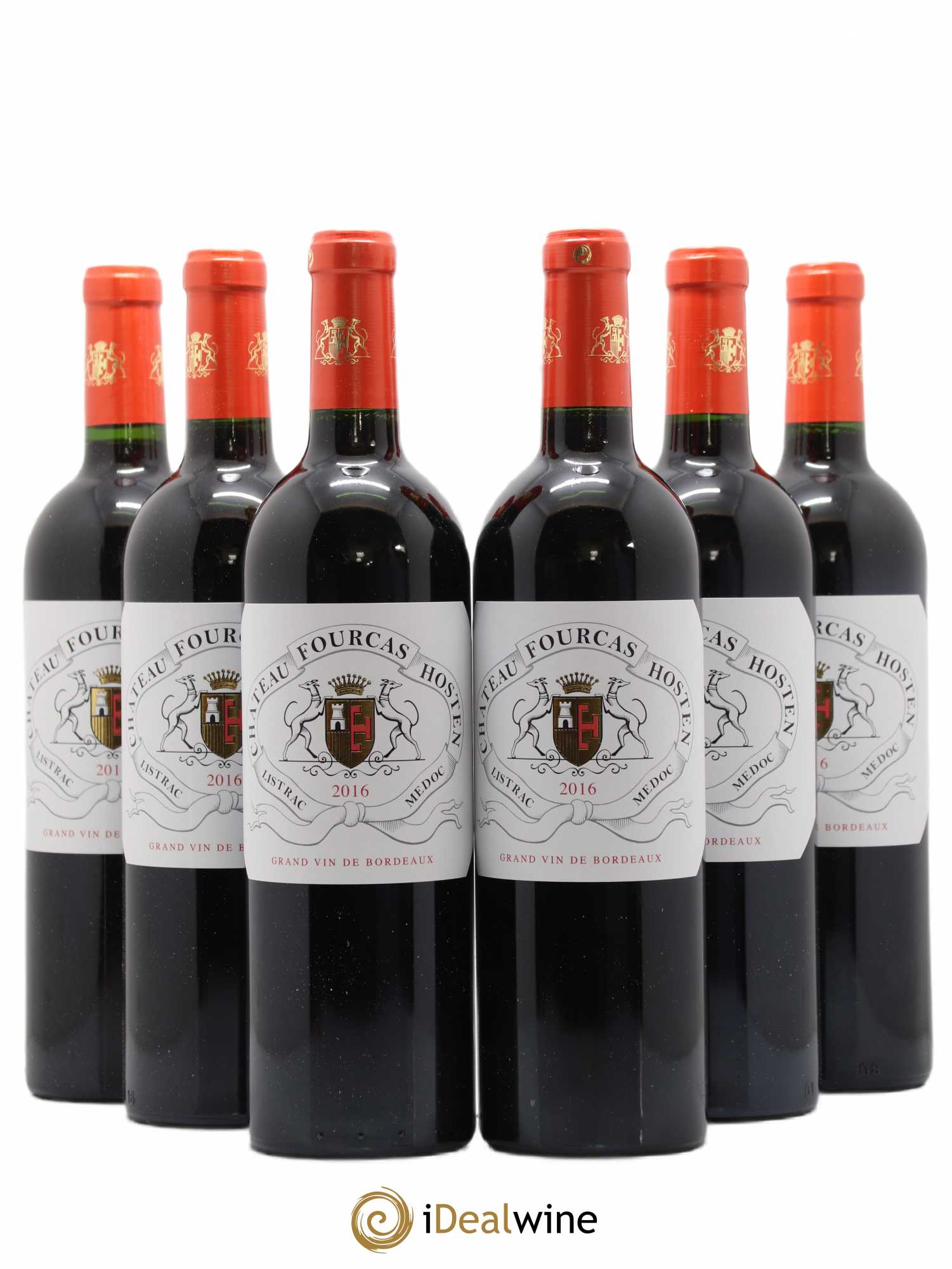 Château Fourcas Hosten Cru Bourgeois 2016 - Lot de 6 bouteilles - 0