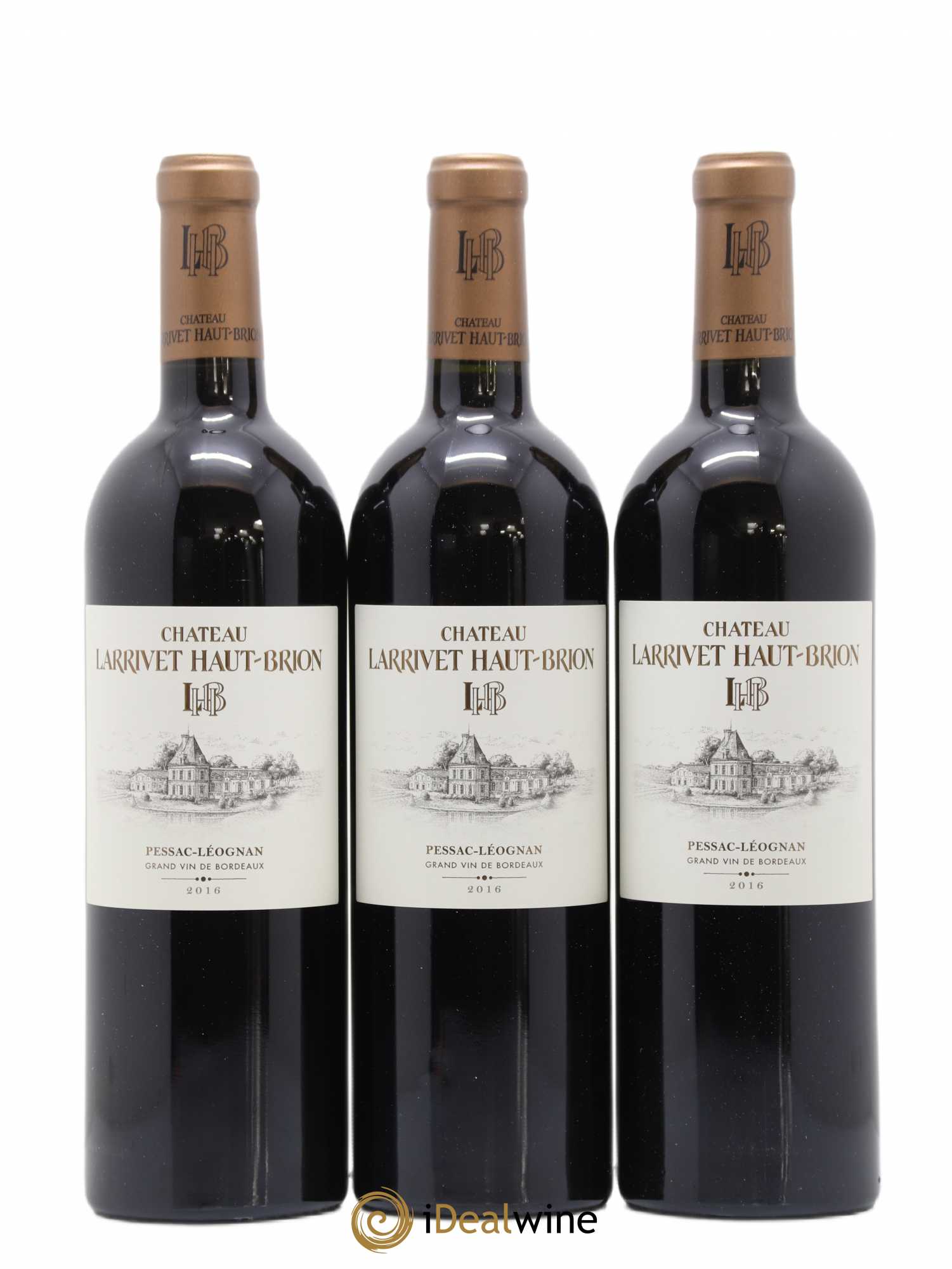 Château Larrivet Haut-Brion 2016 - Lot de 12 bouteilles - 2