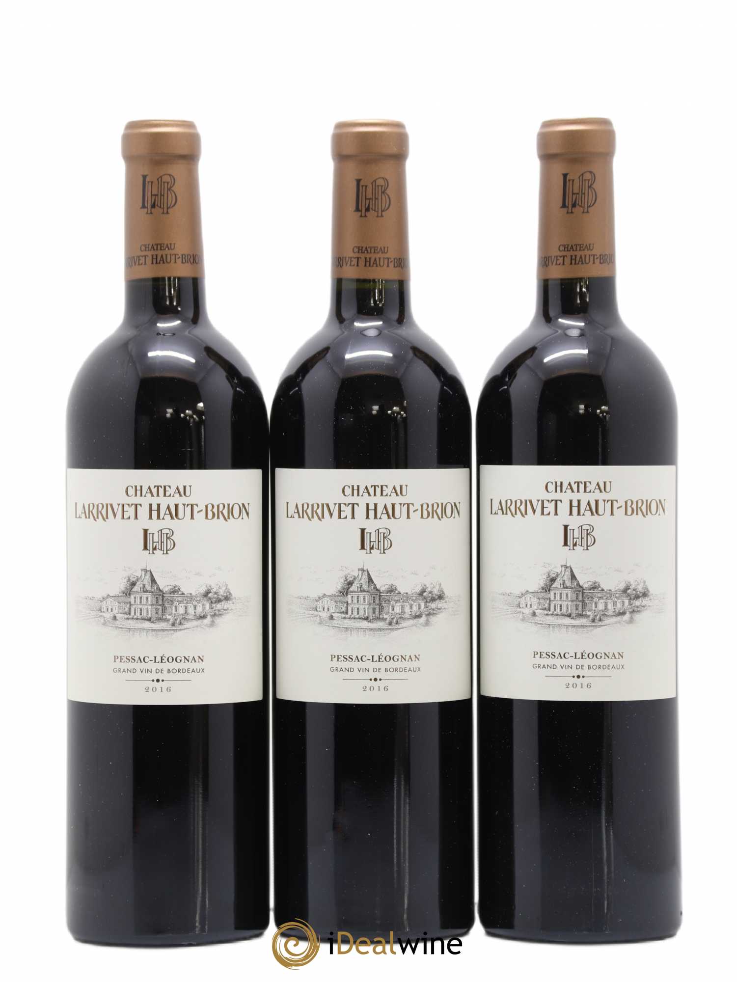 Château Larrivet Haut-Brion 2016 - Lot de 12 bouteilles - 3