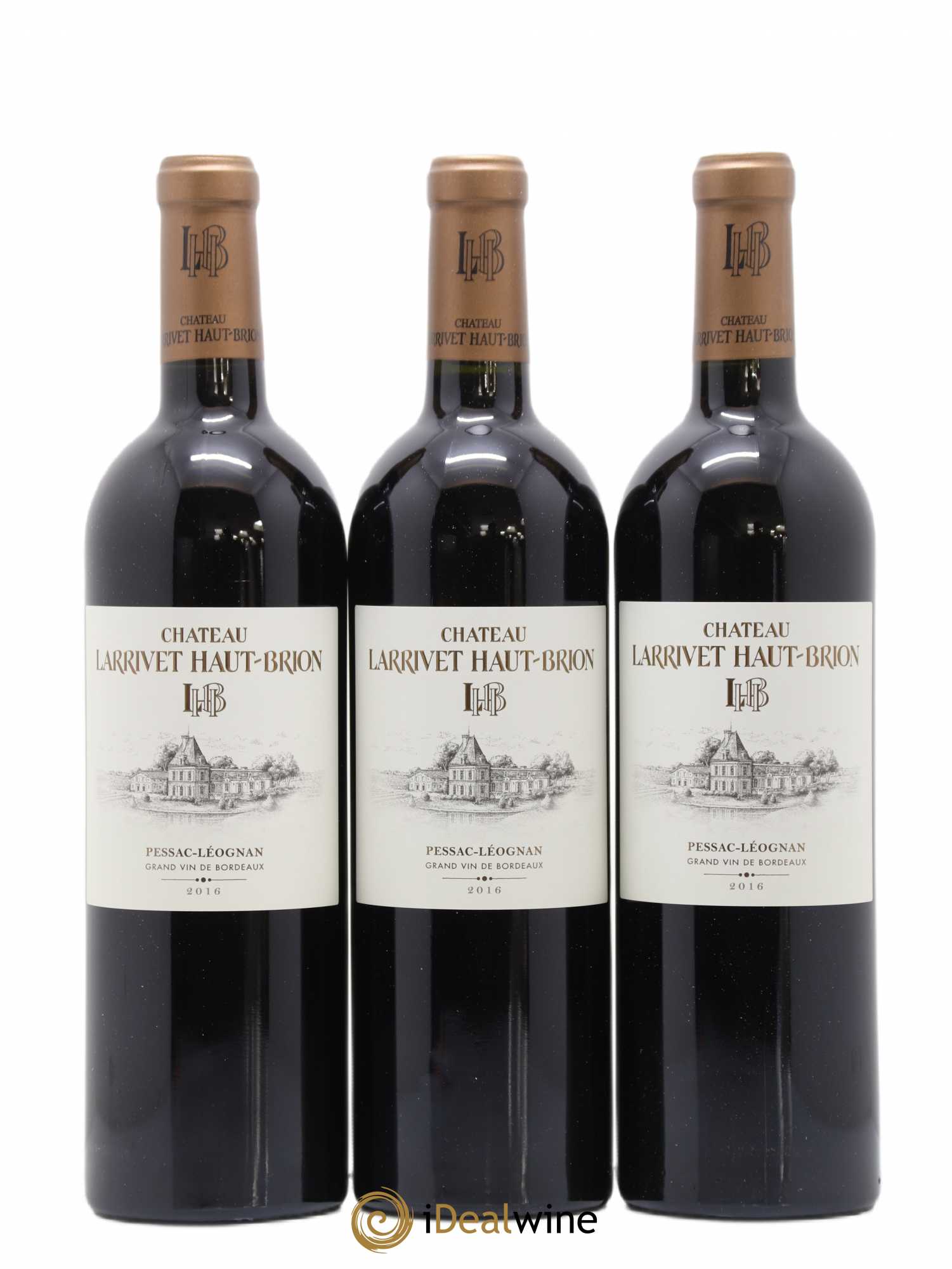 Château Larrivet Haut-Brion 2016 - Lot de 12 bouteilles - 4