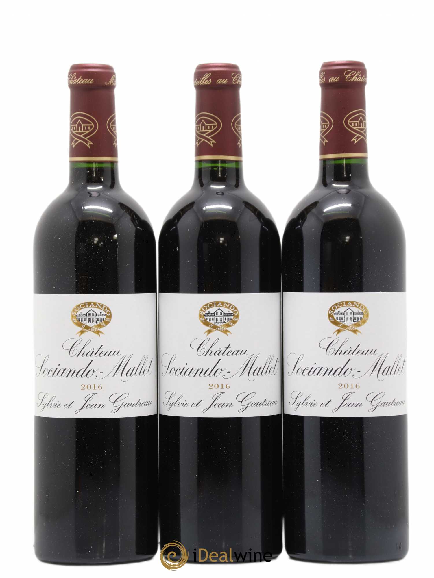 Château Sociando Mallet 2016 - Lot de 6 bouteilles - 2