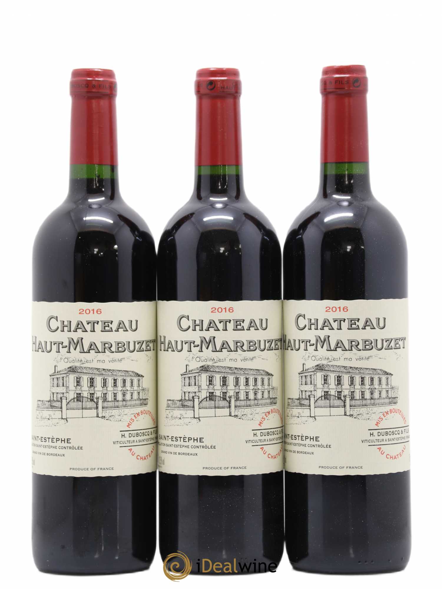 Château Haut Marbuzet (sans prix de réserve) 2016 - Lot de 12 bouteilles - 2