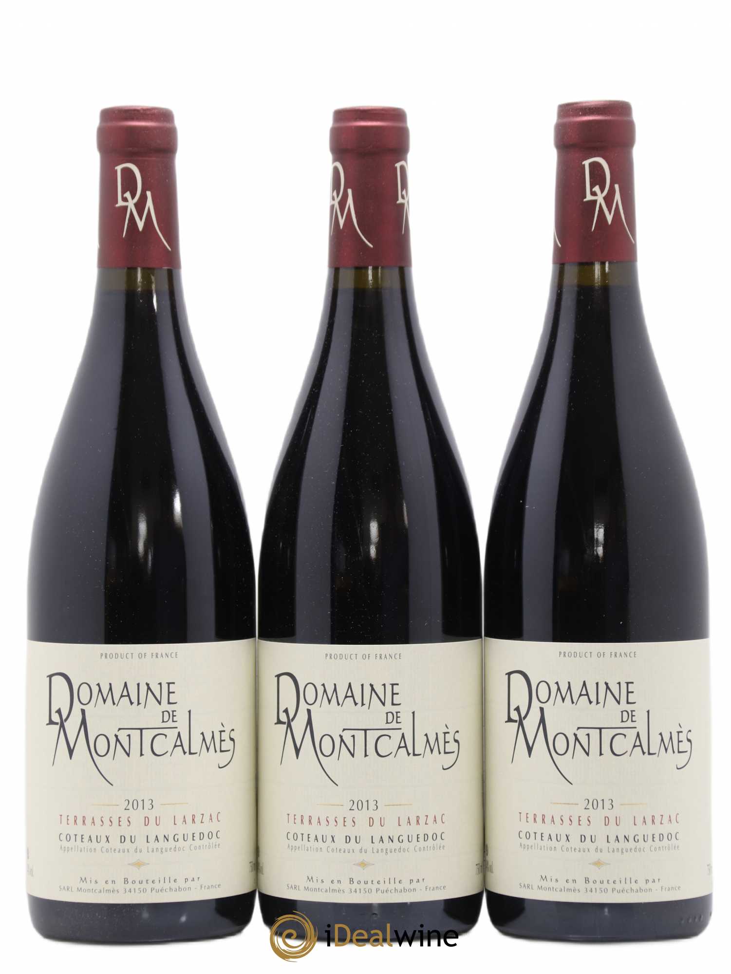 Terrasses du Larzac Domaine de Montcalmès Frédéric Pourtalié 2013 - Lot de 12 bouteilles - 3