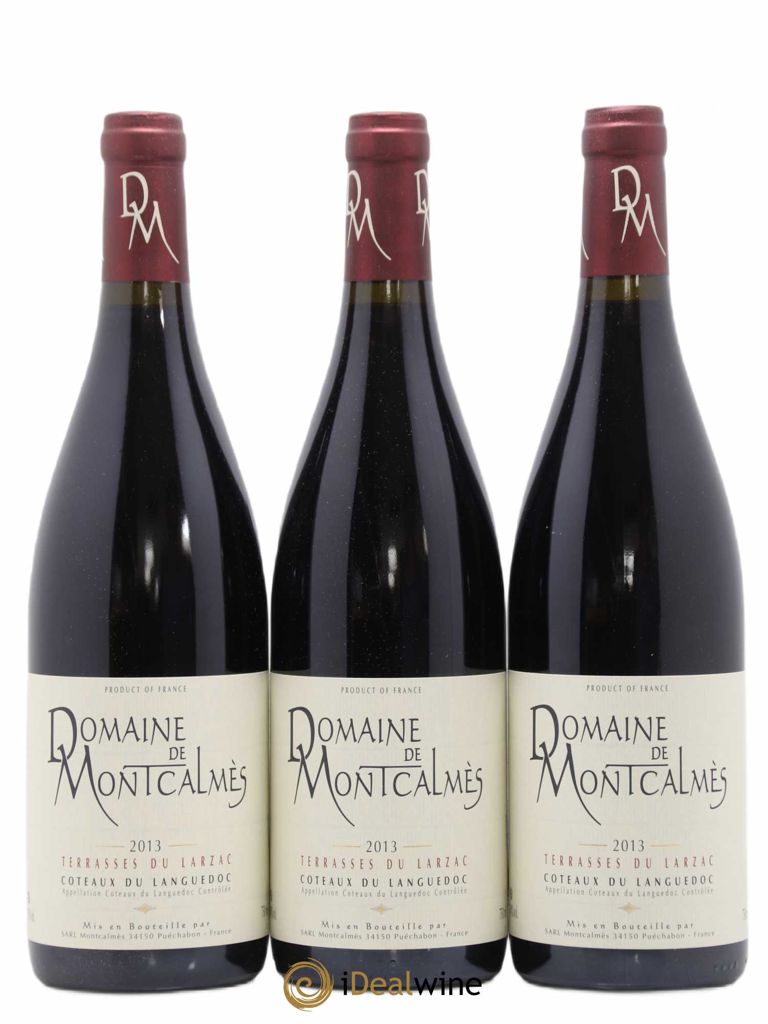 Terrasses du Larzac Domaine de Montcalmès Frédéric Pourtalié 2013 - Lot de 12 bouteilles - 4