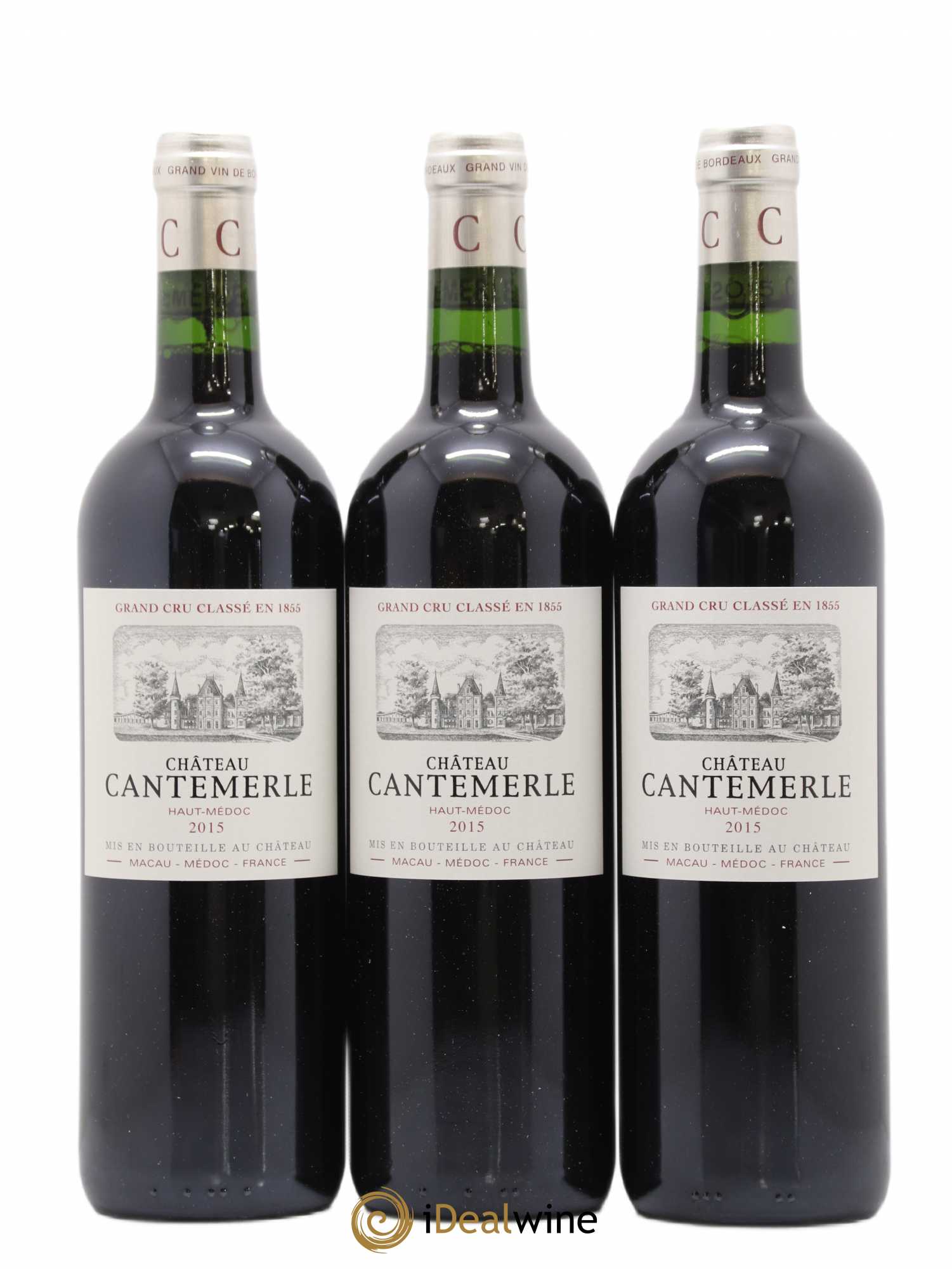 Château Cantemerle 5ème Grand Cru Classé 2015 - Lot de 12 bouteilles - 2
