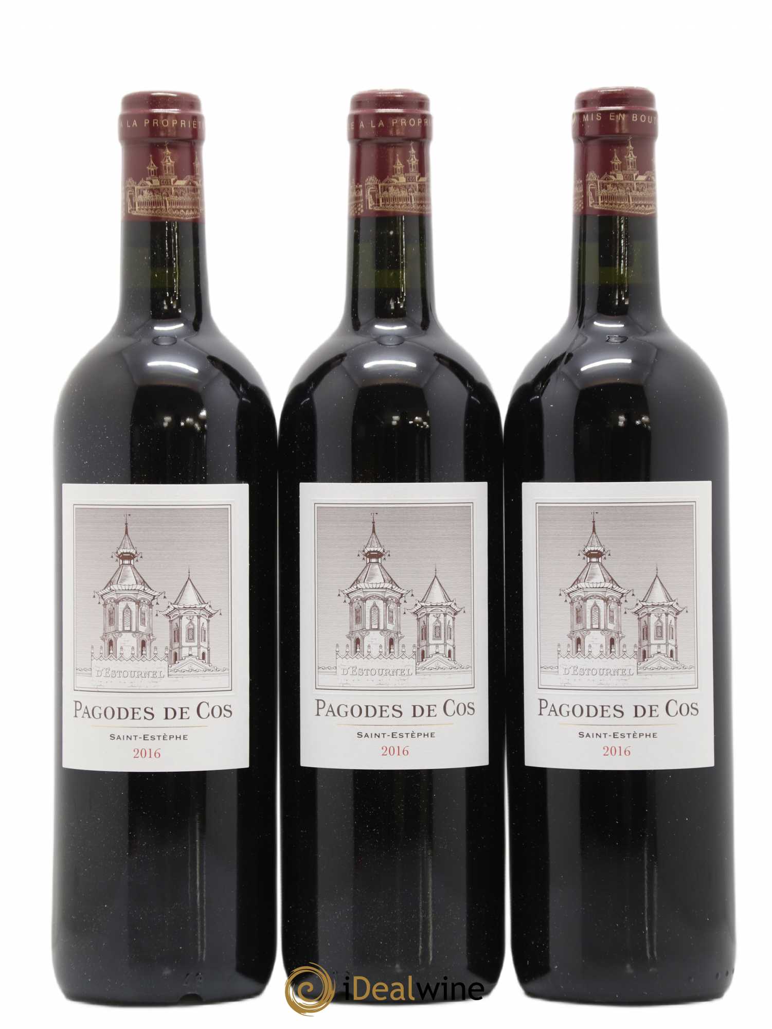 Les Pagodes de Cos Second Vin 2016 - Posten von 12 Flaschen - 3
