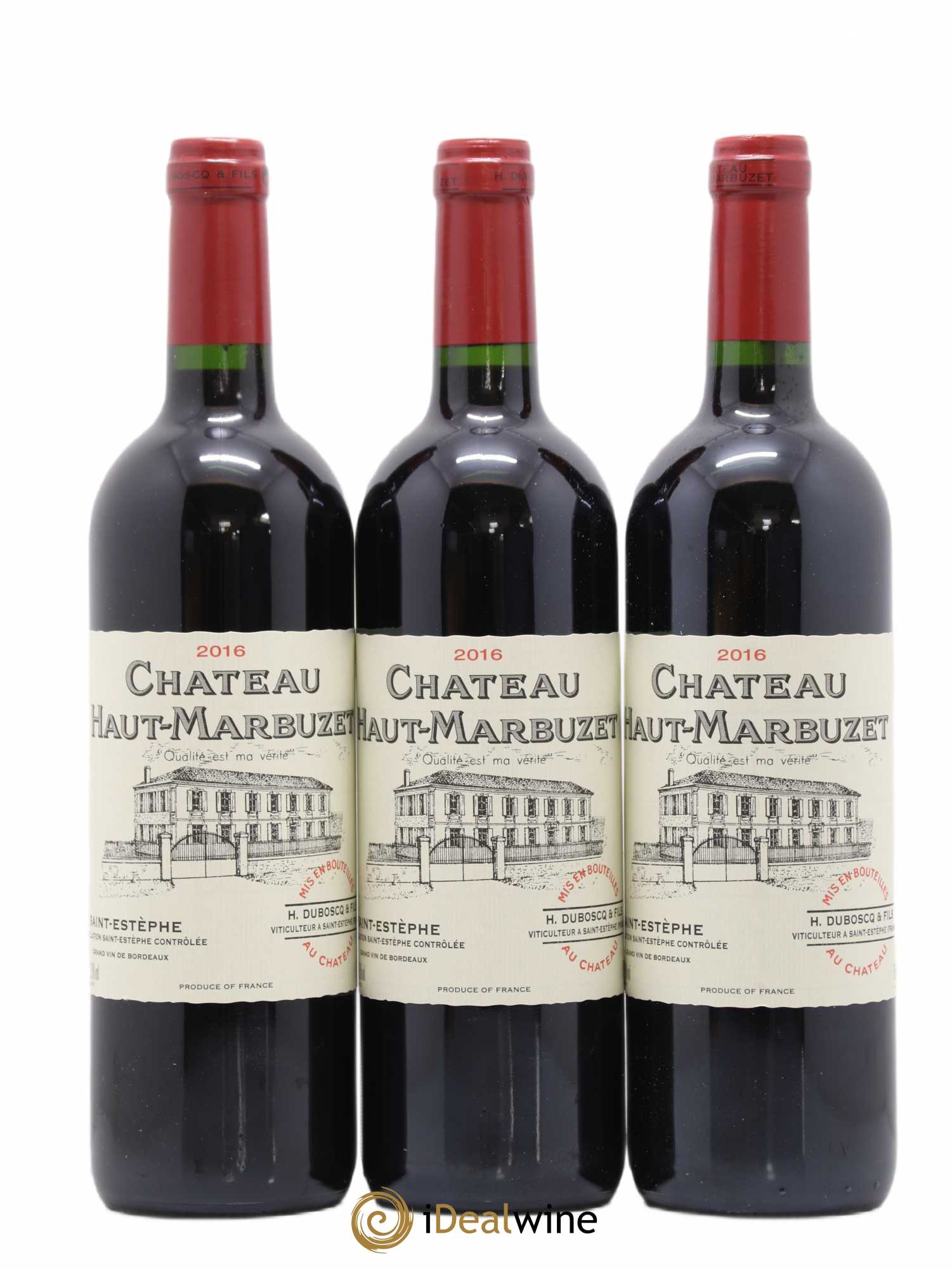 Château Haut Marbuzet 2016 - Lot de 12 bouteilles - 3