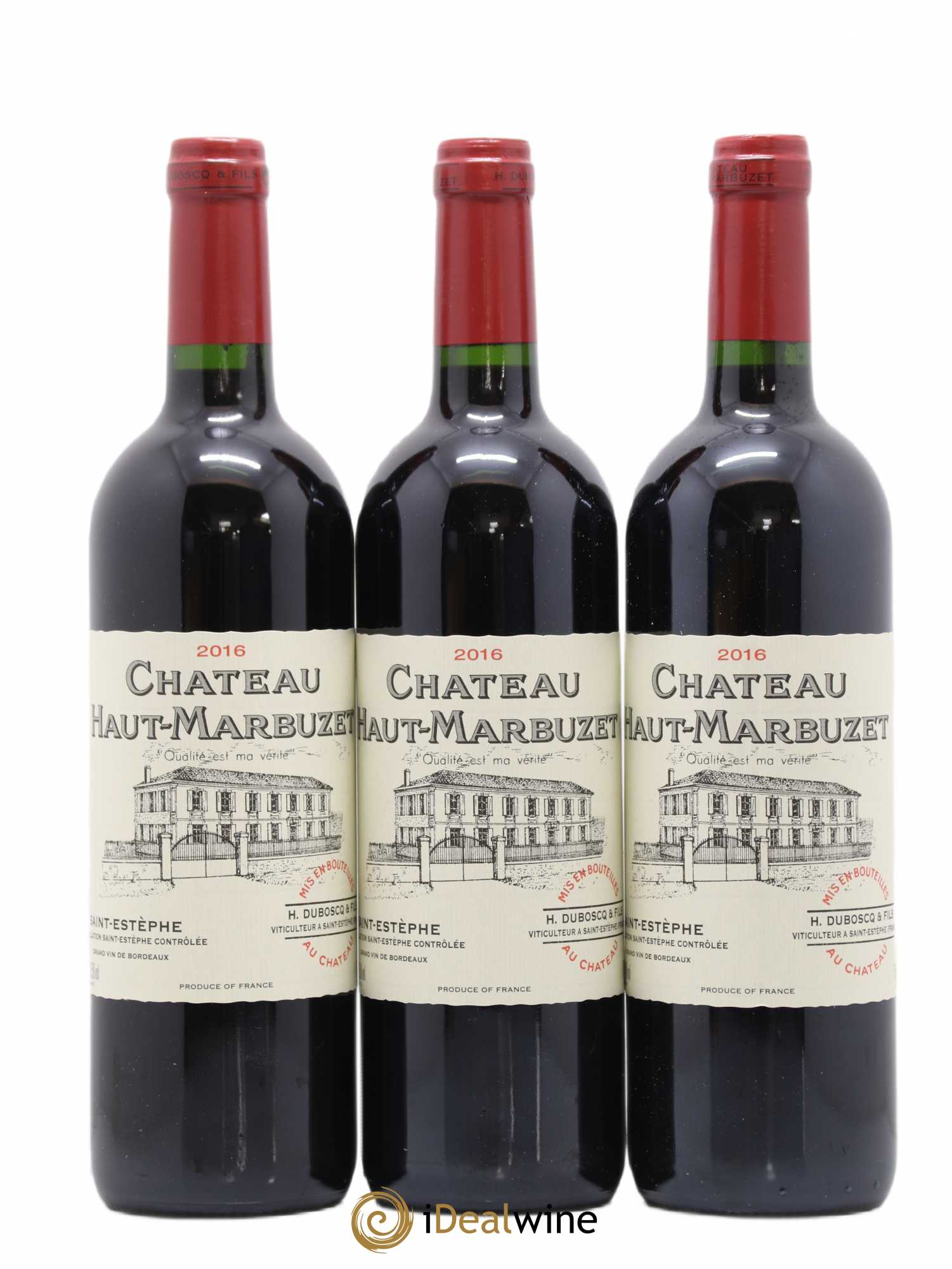 Château Haut Marbuzet 2016 - Lot de 12 bouteilles - 4