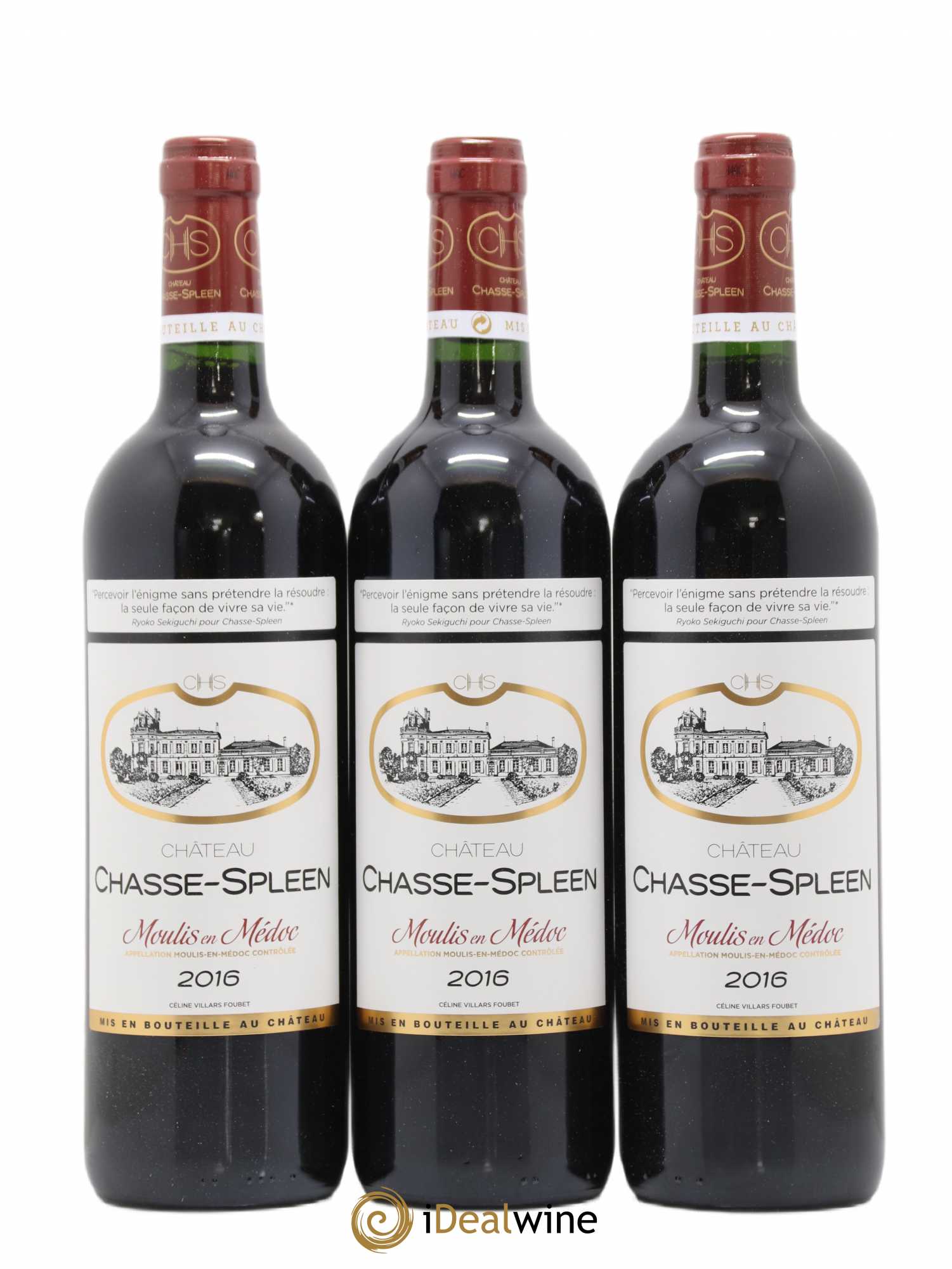 Château Chasse Spleen 2016 - Lot de 12 bouteilles - 1