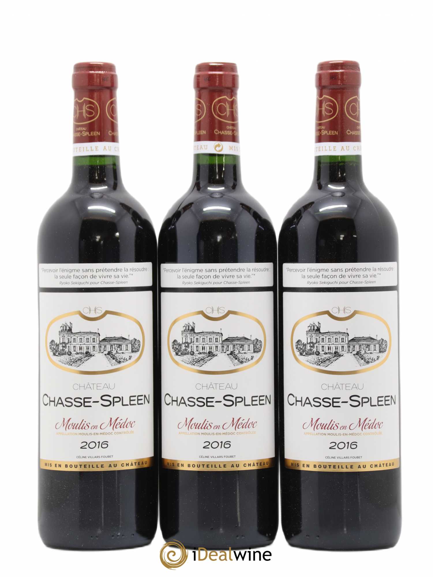 Château Chasse Spleen 2016 - Lot de 12 bouteilles - 3