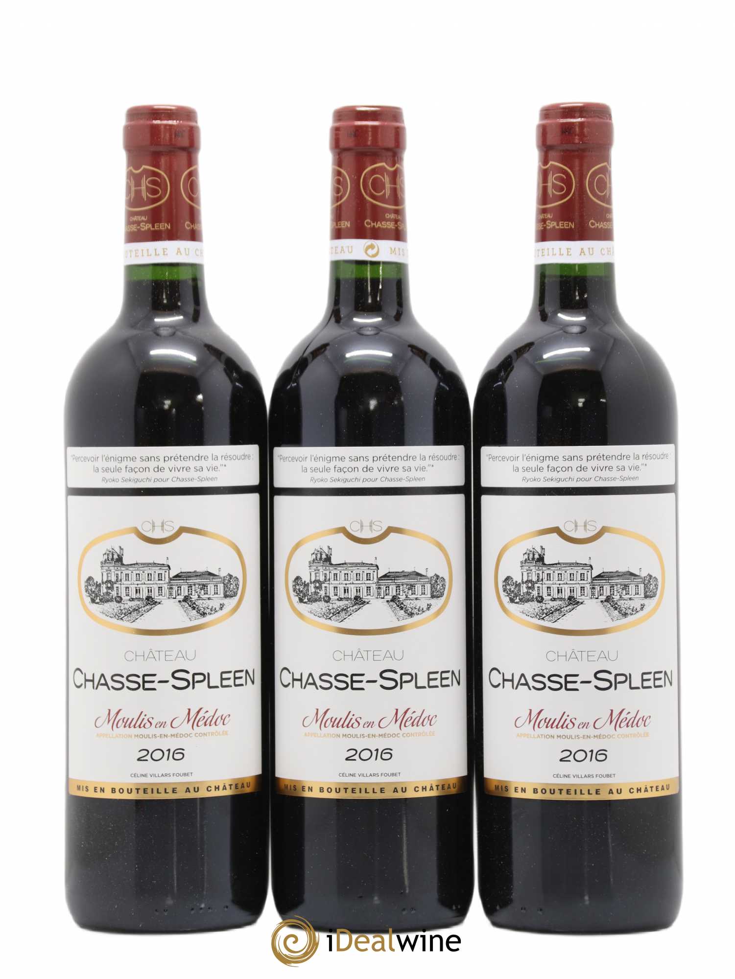 Château Chasse Spleen 2016 - Lot de 12 bouteilles - 4