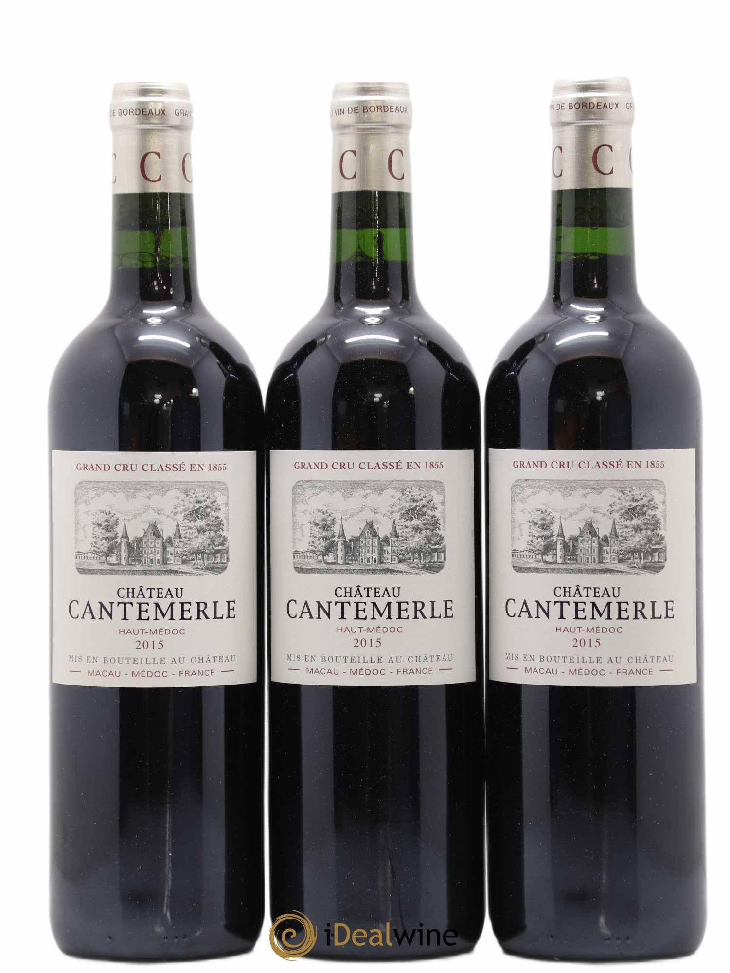 Château Cantemerle 5ème Grand Cru Classé 2015 - Lot de 12 bouteilles - 4