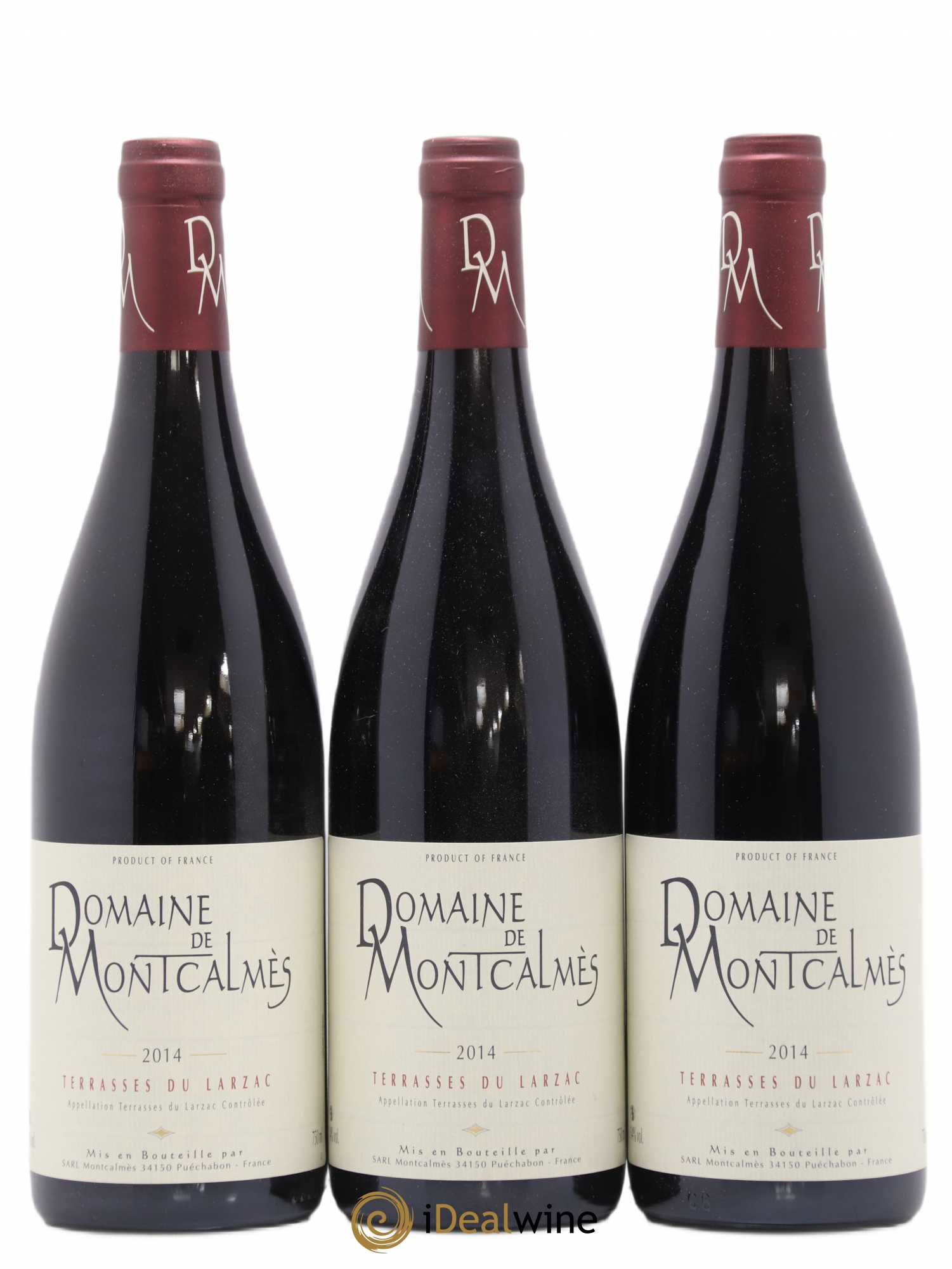 Terrasses du Larzac Domaine de Montcalmès Frédéric Pourtalié 2014 - Lot de 12 bouteilles - 2