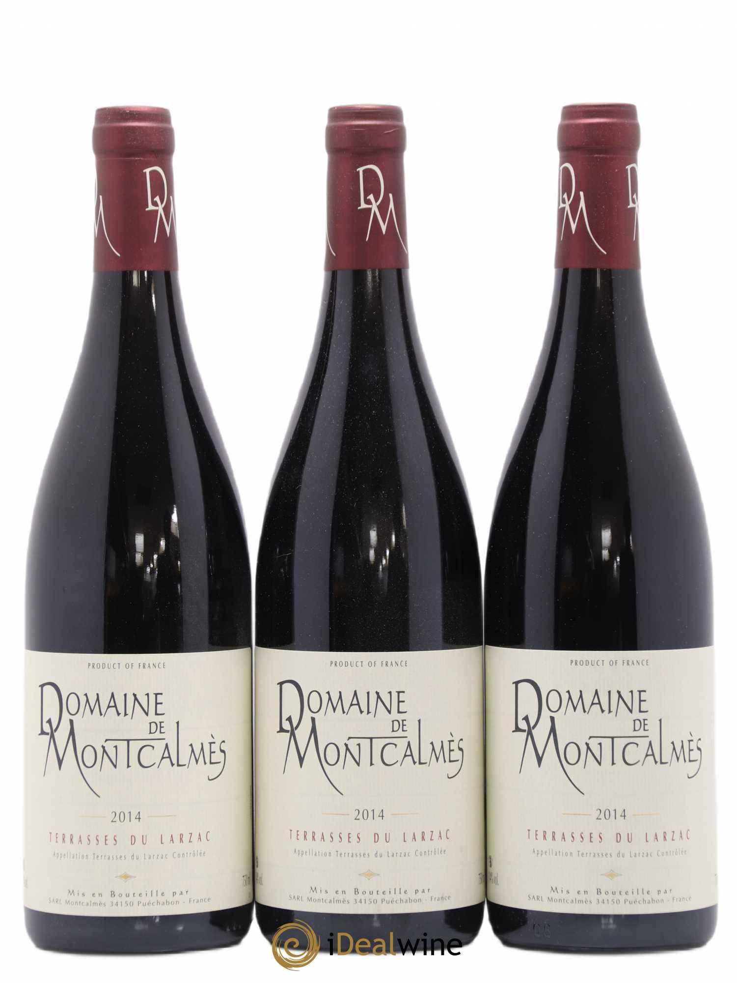 Terrasses du Larzac Domaine de Montcalmès Frédéric Pourtalié 2014 - Lot de 12 bouteilles - 4