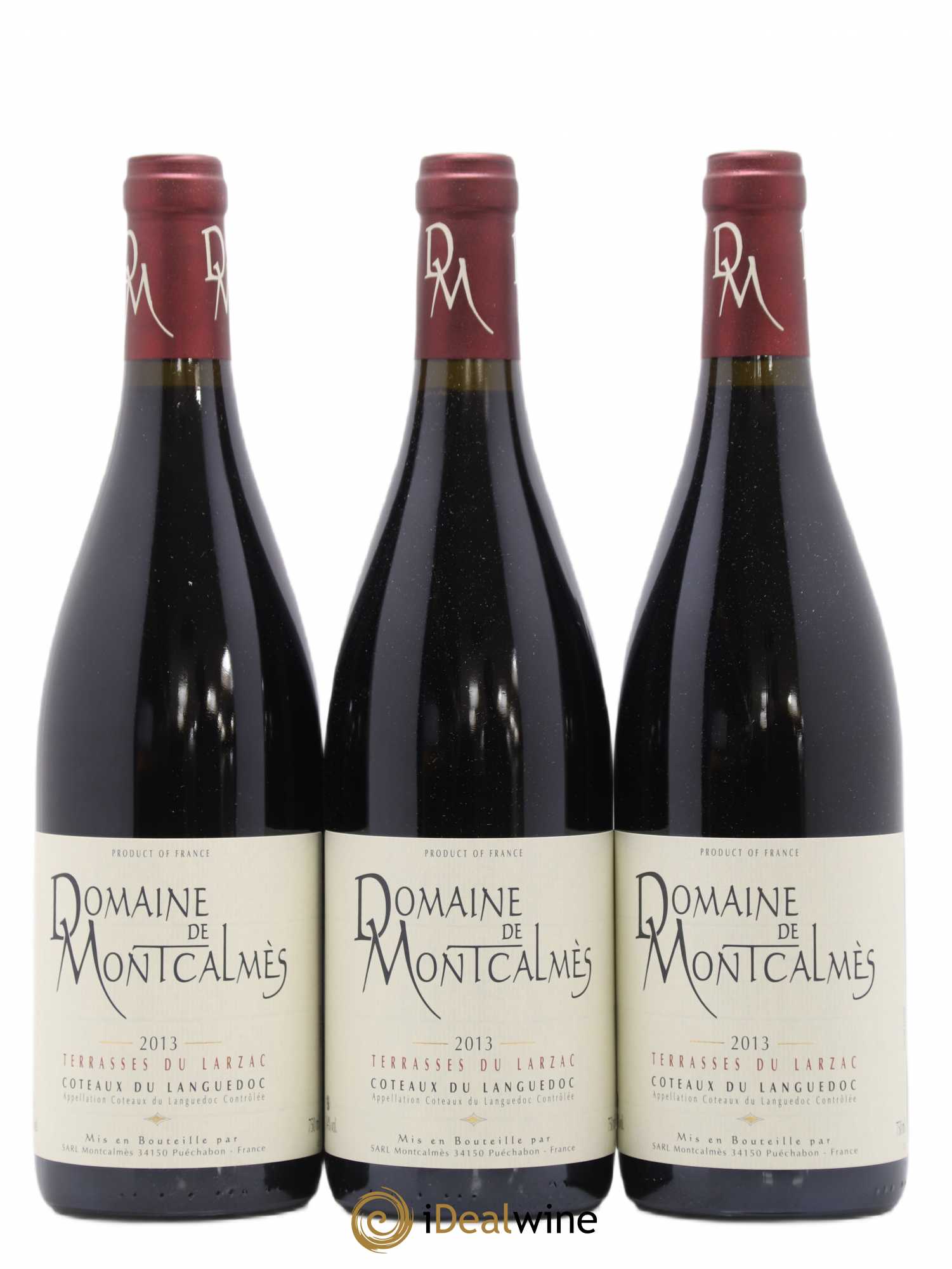 Terrasses du Larzac Domaine de Montcalmès Frédéric Pourtalié (sans prix de réserve) 2013 - Lot de 12 bouteilles - 3