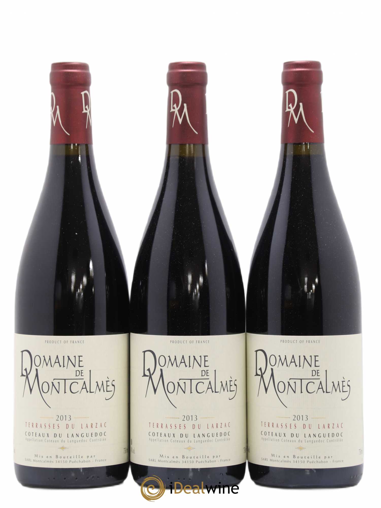 Terrasses du Larzac Domaine de Montcalmès Frédéric Pourtalié (sans prix de réserve) 2013 - Lot de 12 bouteilles - 4