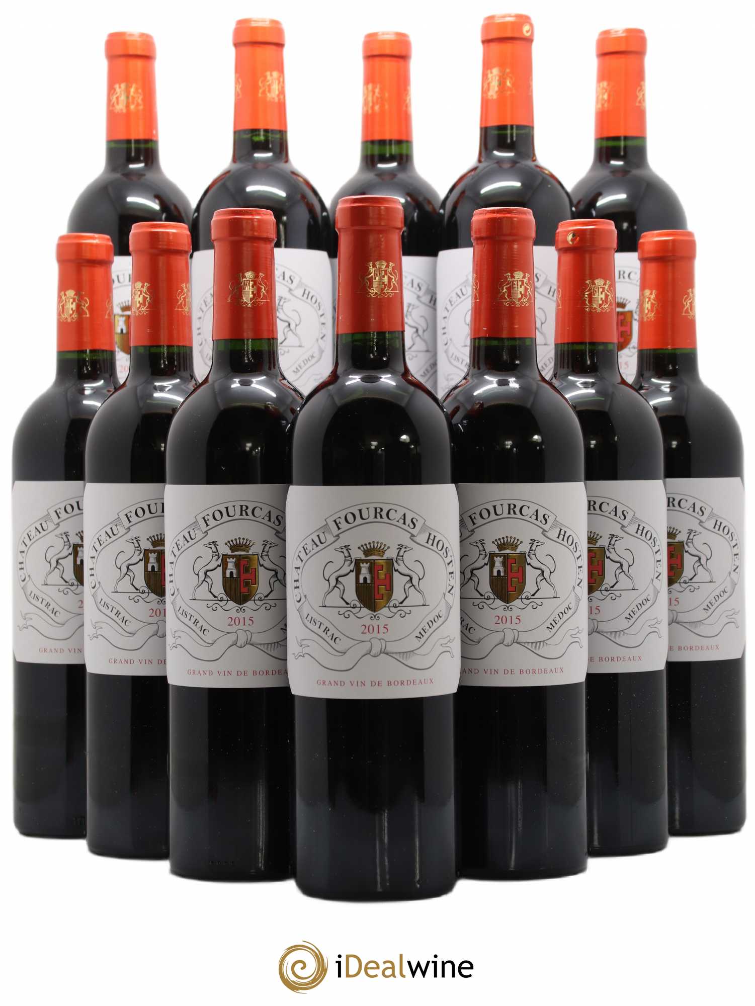 Château Fourcas Hosten Cru Bourgeois 2015 - Lot de 12 bouteilles - 0