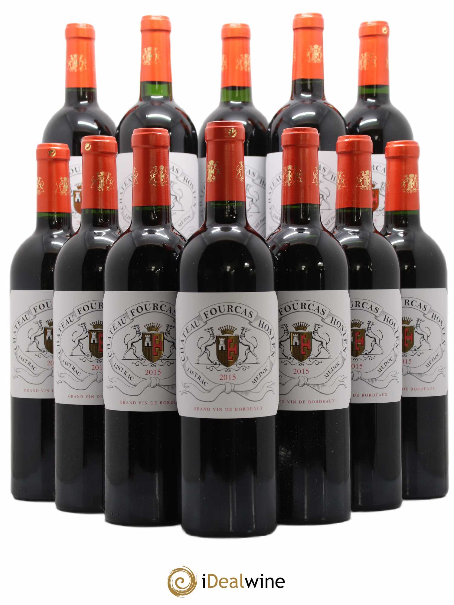 Château Fourcas Hosten Cru Bourgeois 2015 - Lot de 12 bouteilles - 0