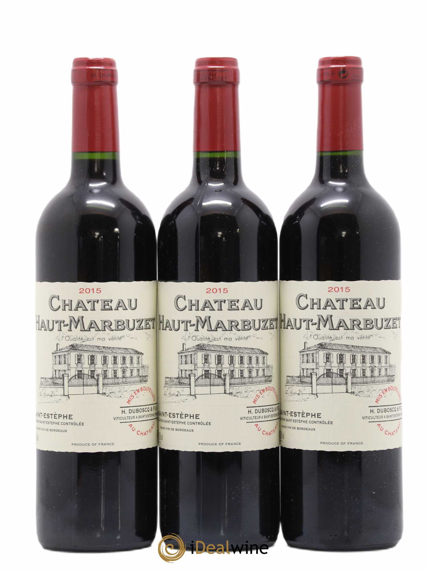Château Haut Marbuzet 2015 - Lot de 12 bouteilles - 2