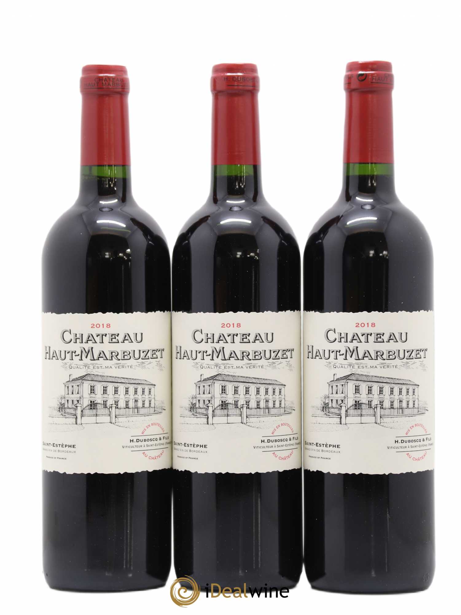 Château Haut Marbuzet 2018 - Lot de 12 bouteilles - 2