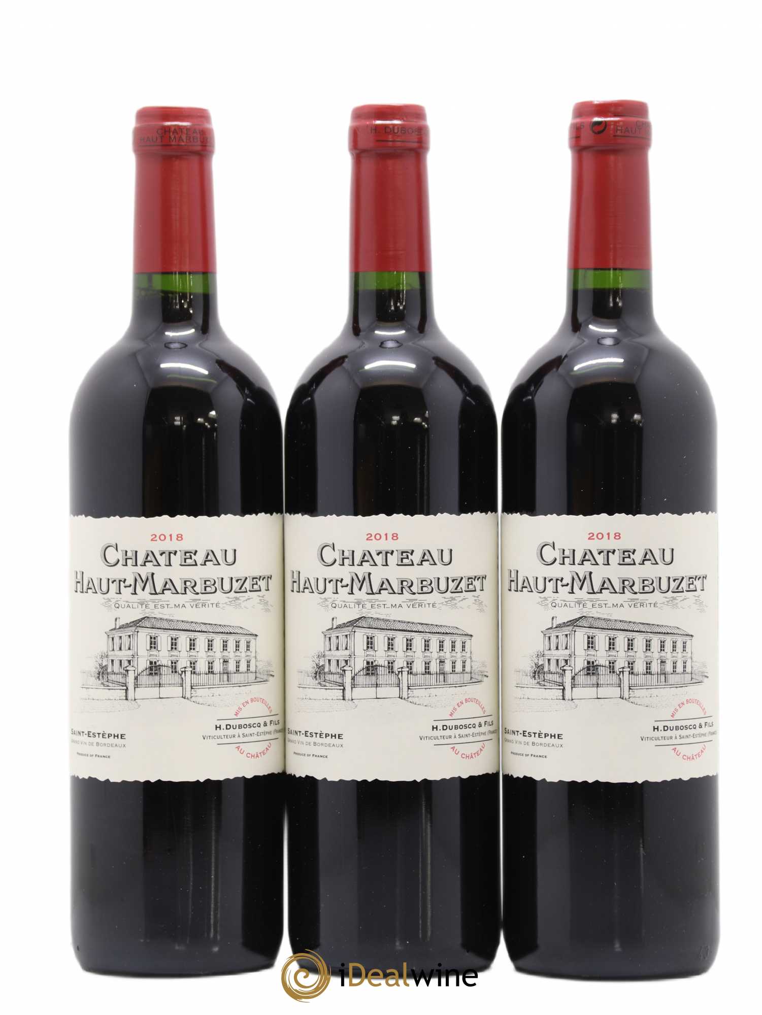 Château Haut Marbuzet 2018 - Lot de 12 bouteilles - 4