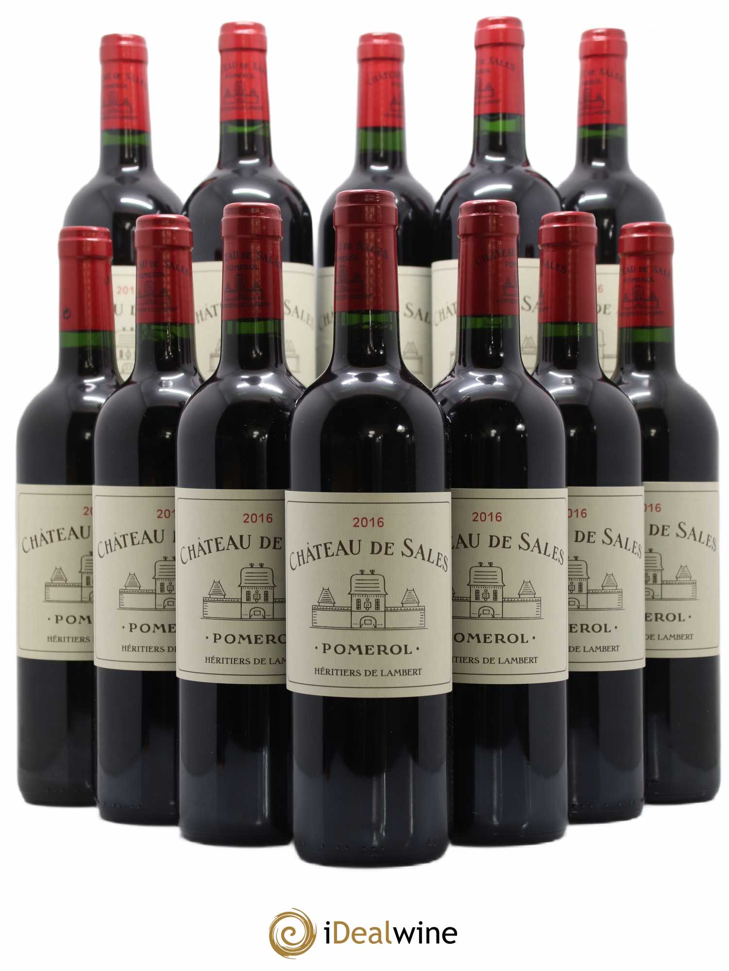 Château de Sales 2016 - Lot de 12 bouteilles - 0