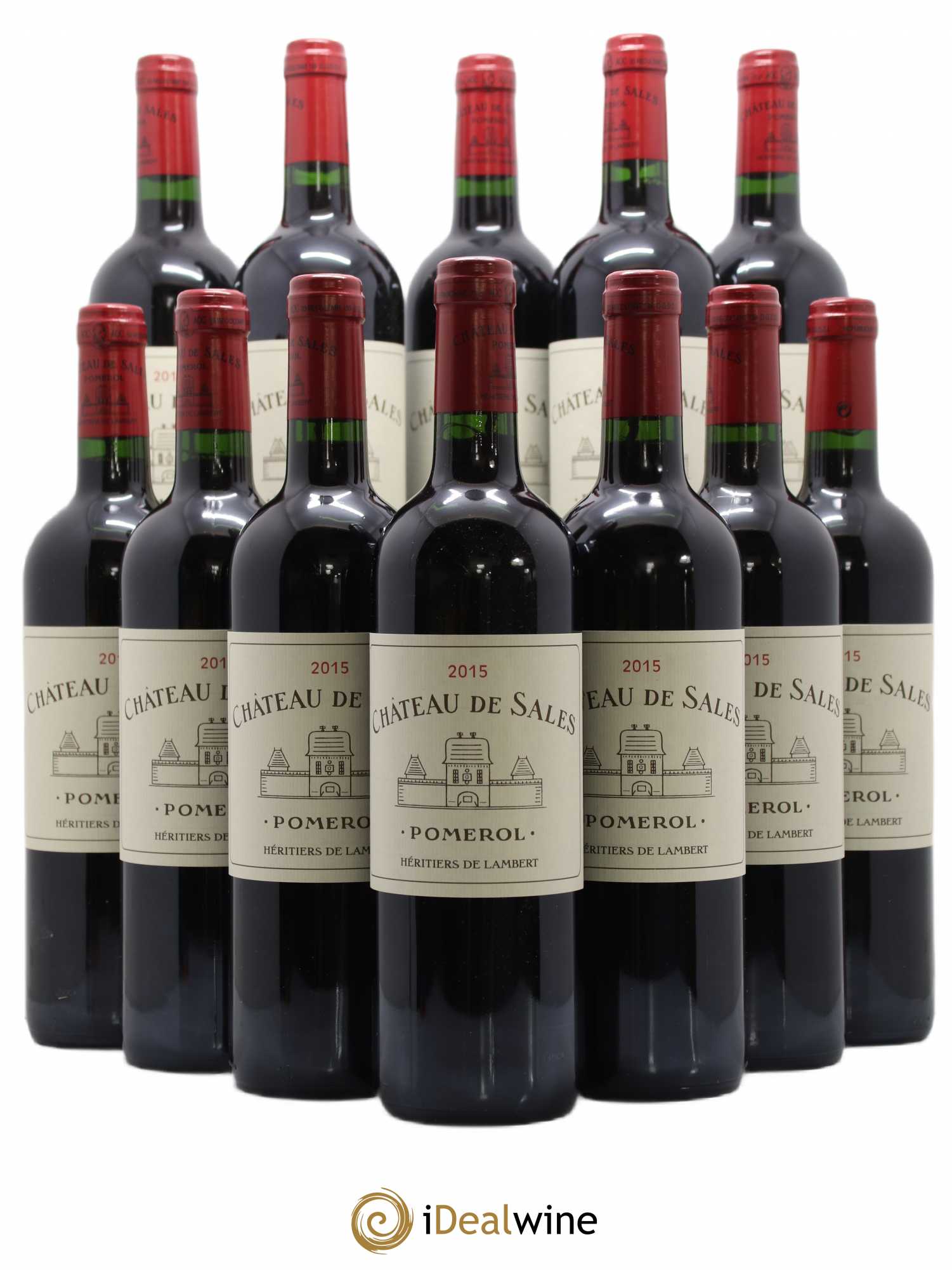 Château de Sales 2015 - Lot de 12 bouteilles - 0