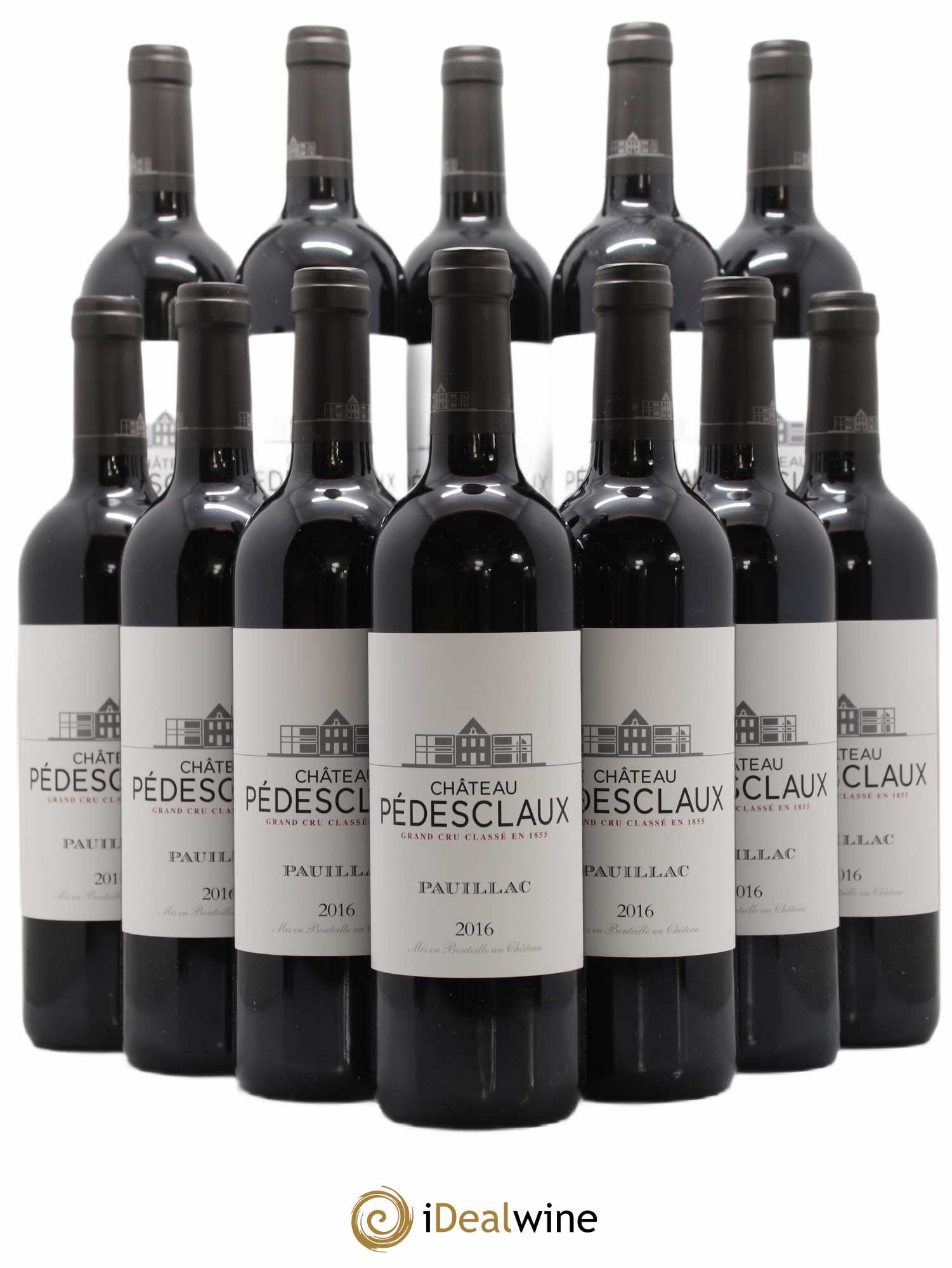 Château Pedesclaux 5ème Grand Cru Classé 2016 - Lot de 12 bouteilles - 0