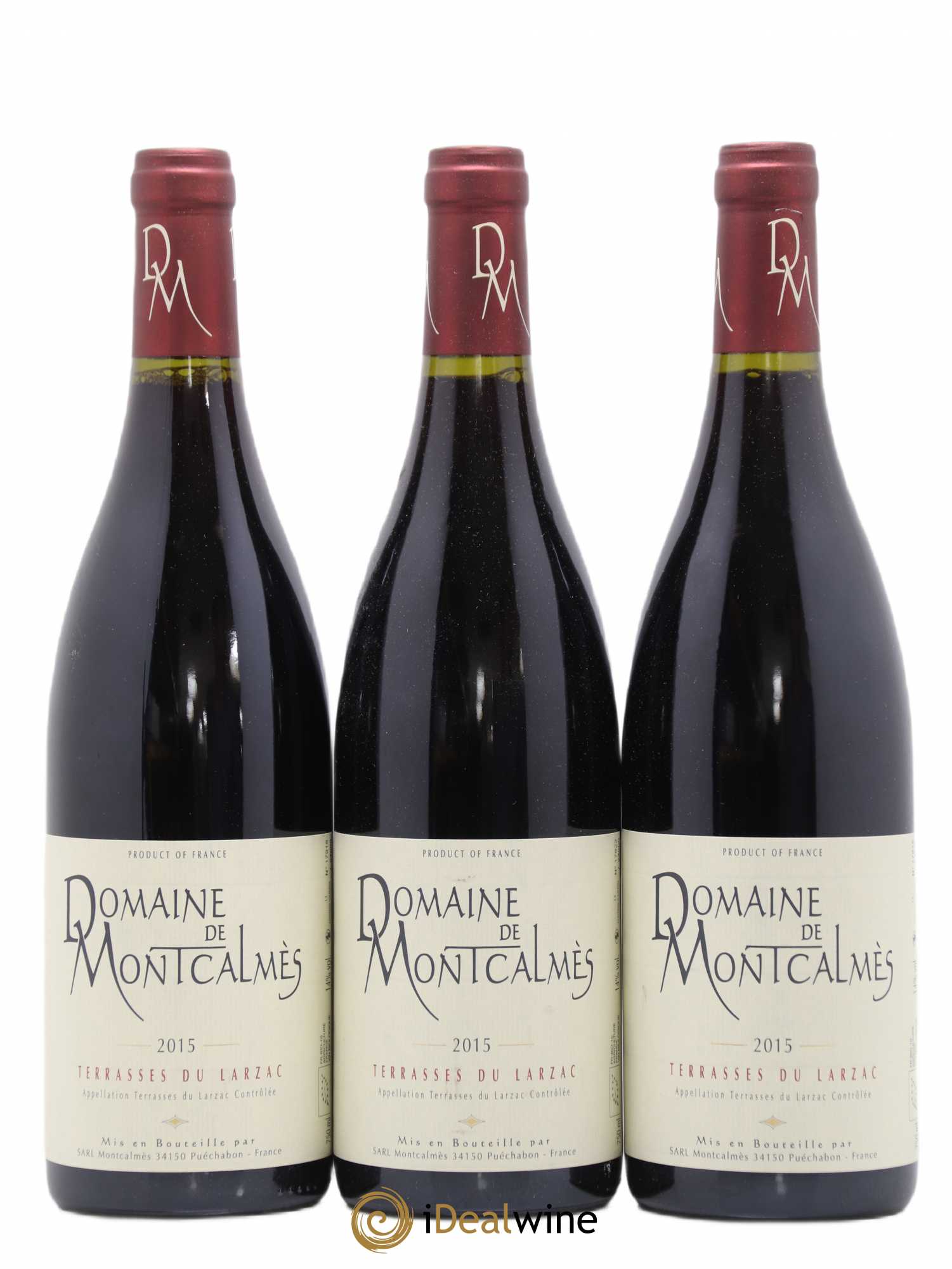 Terrasses du Larzac Domaine de Montcalmès Frédéric Pourtalié 2015 - Lot de 6 bouteilles - 2