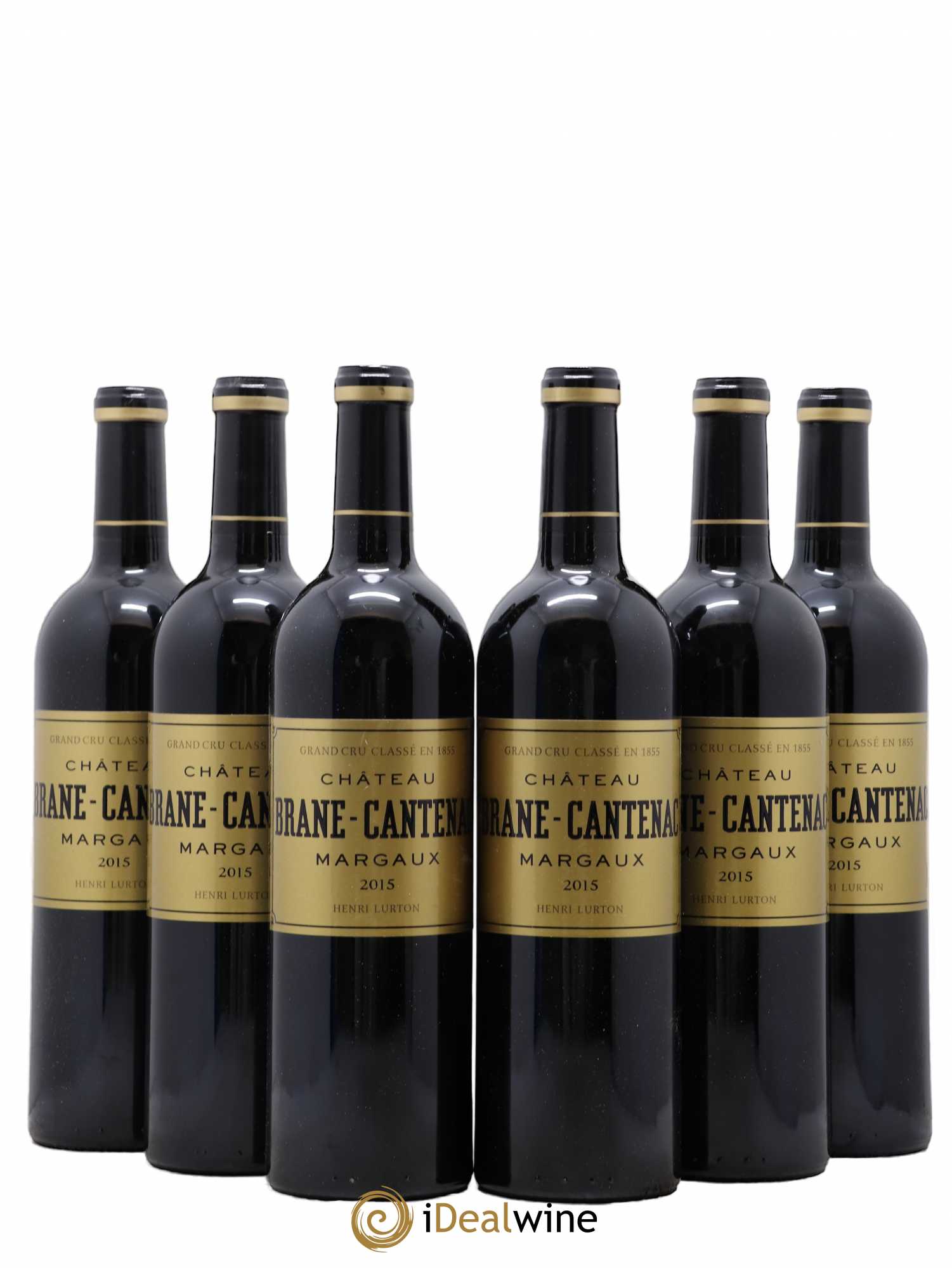 Château Brane Cantenac 2ème Grand Cru Classé 2015 - Lot de 6 bouteilles - 0