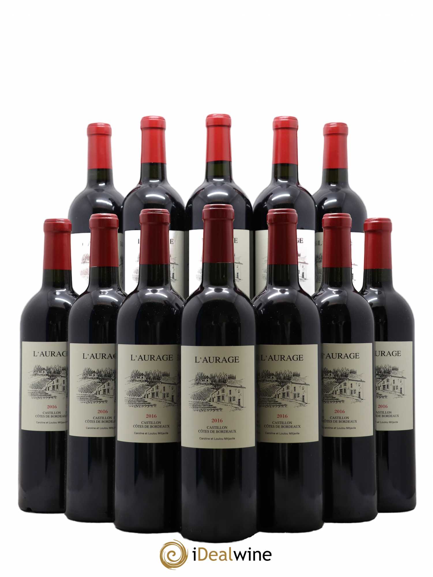 L'Aurage 2016 - Lot de 12 bouteilles - 0