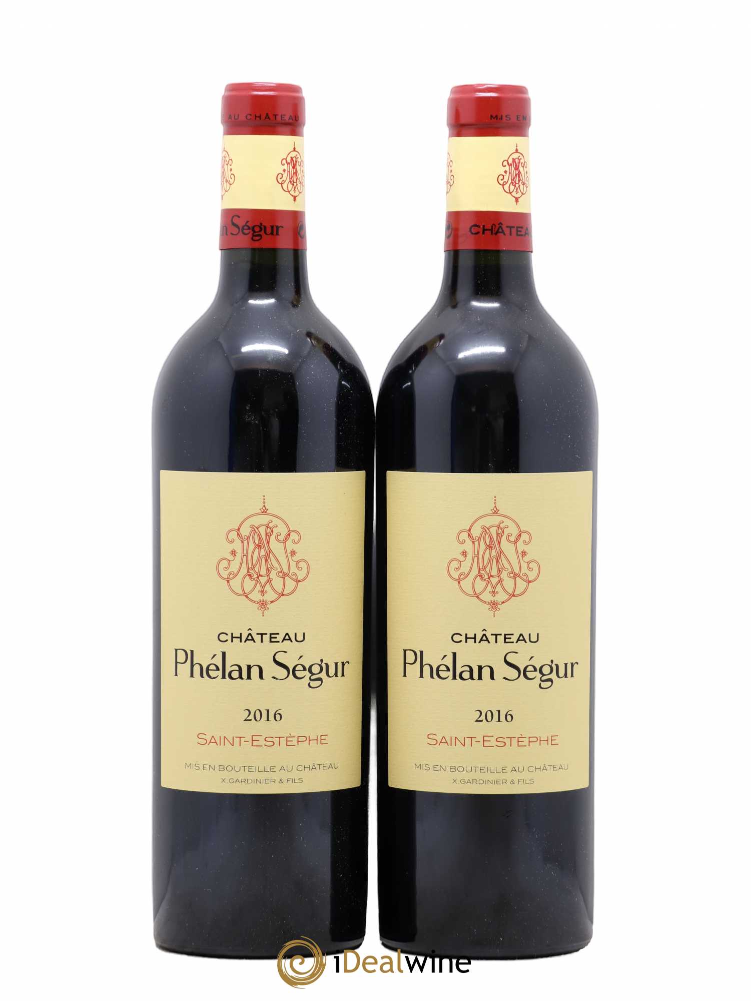 Château Phélan Ségur 2016 - Lot de 2 bouteilles - 0