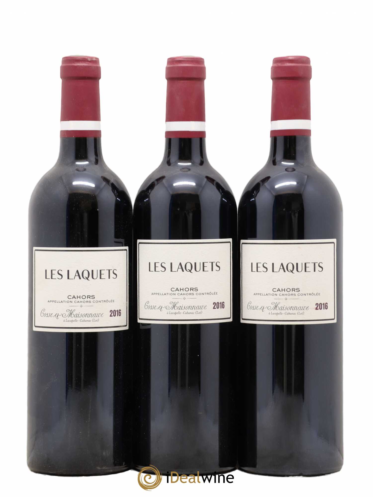 Cahors Les Laquets Cosse-Maisonneuve (Domaine) (sans prix de réserve) 2016 - Lot de 6 bouteilles - 1