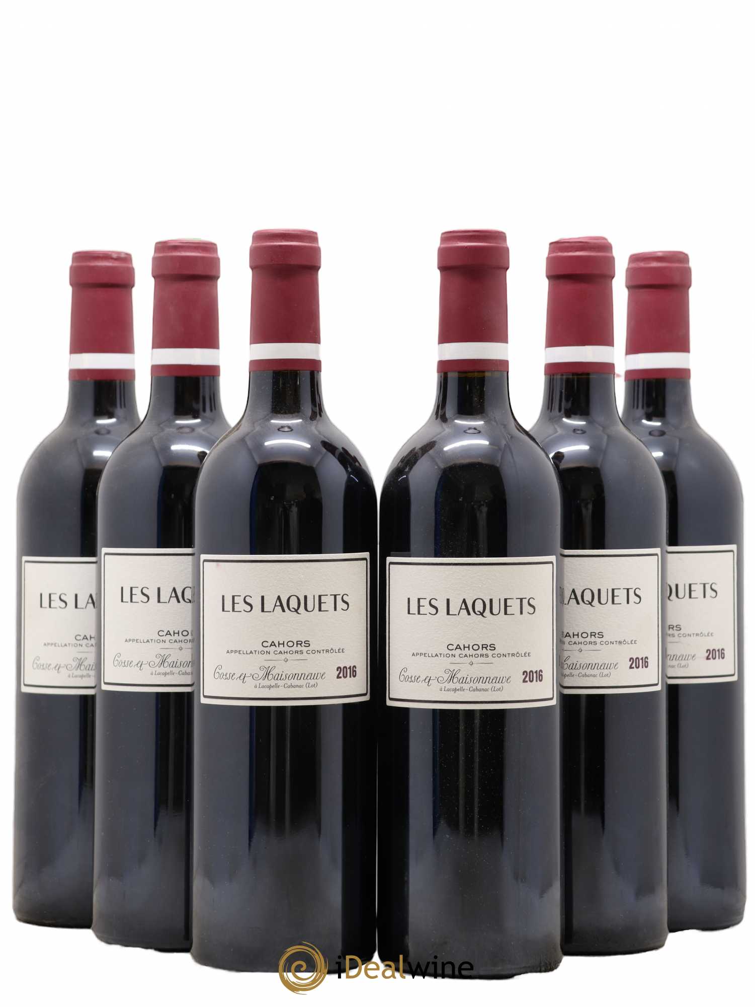 Cahors Les Laquets Cosse-Maisonneuve (Domaine) (sans prix de réserve) 2016 - Lot de 6 bouteilles - 0
