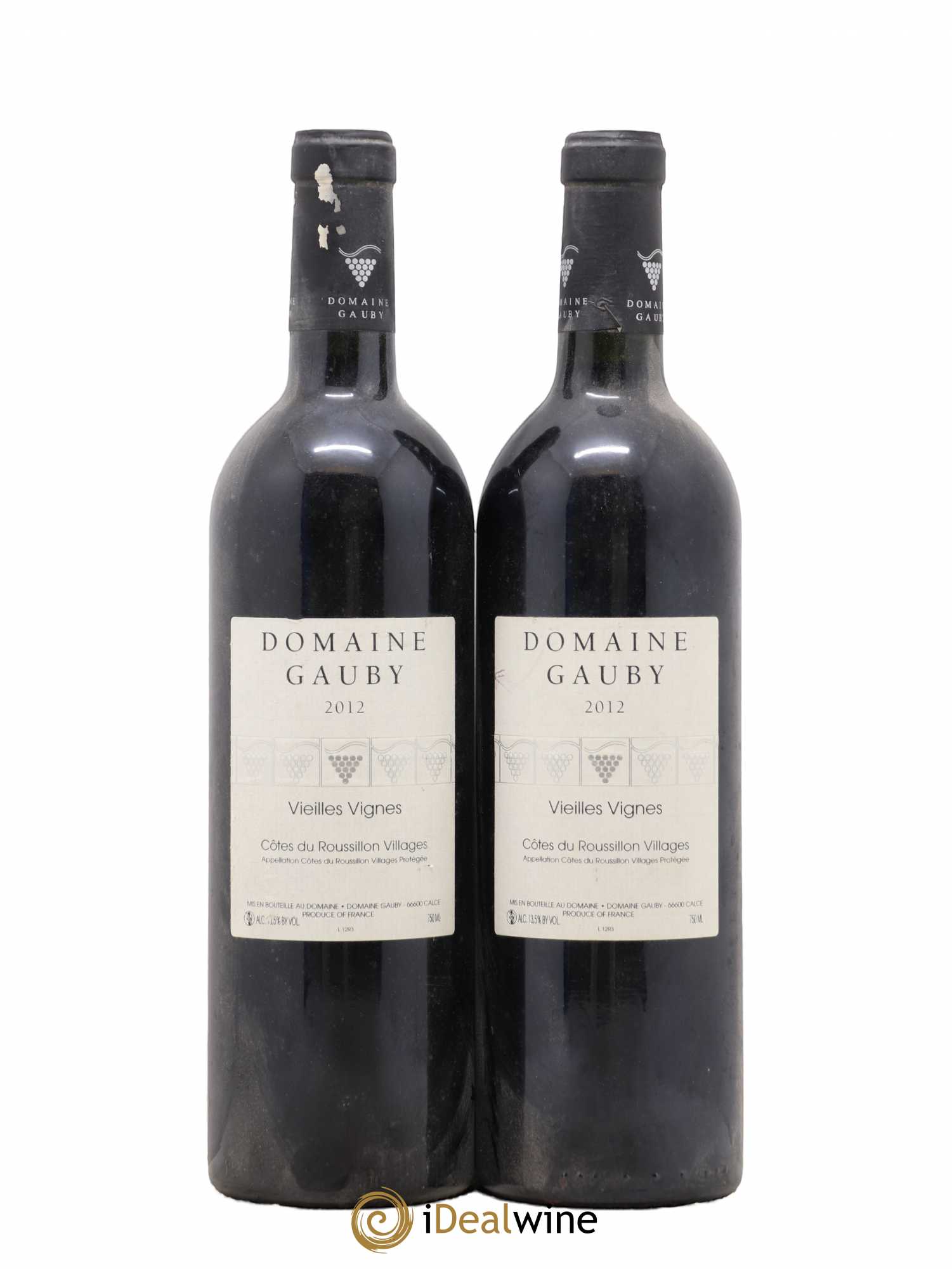 Côtes du Roussillon Villages Vieilles vignes Gauby (Domaine) 2012 - Lot de 2 bouteilles - 0