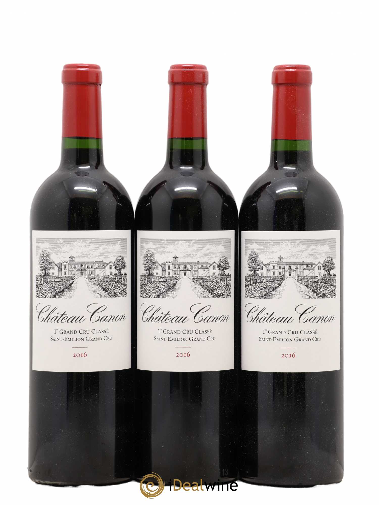 Château Canon 1er Grand Cru Classé B 2016 - Lot de 6 bouteilles - 1