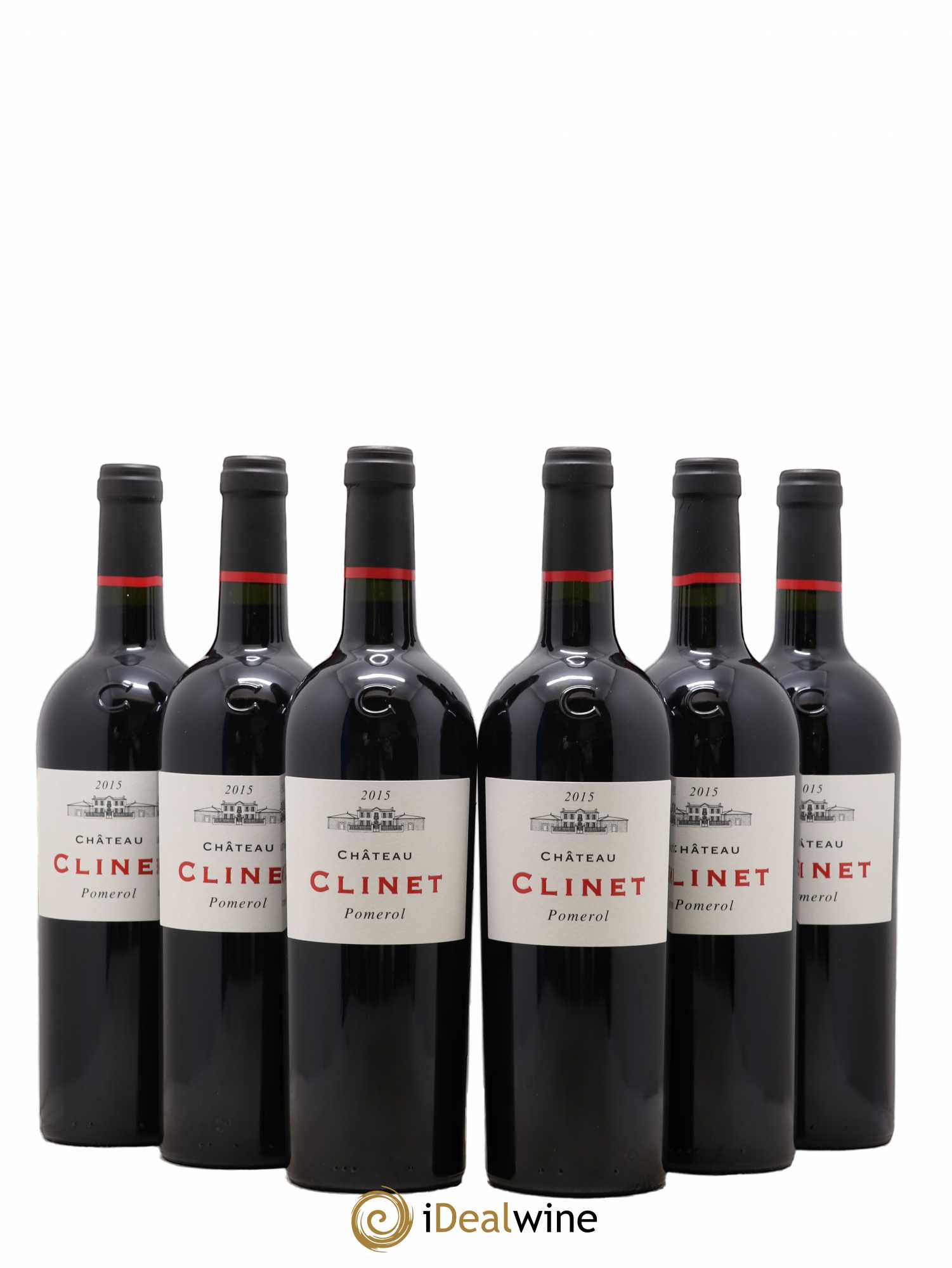 Château Clinet 2015 - Posten von 6 Flaschen - 0