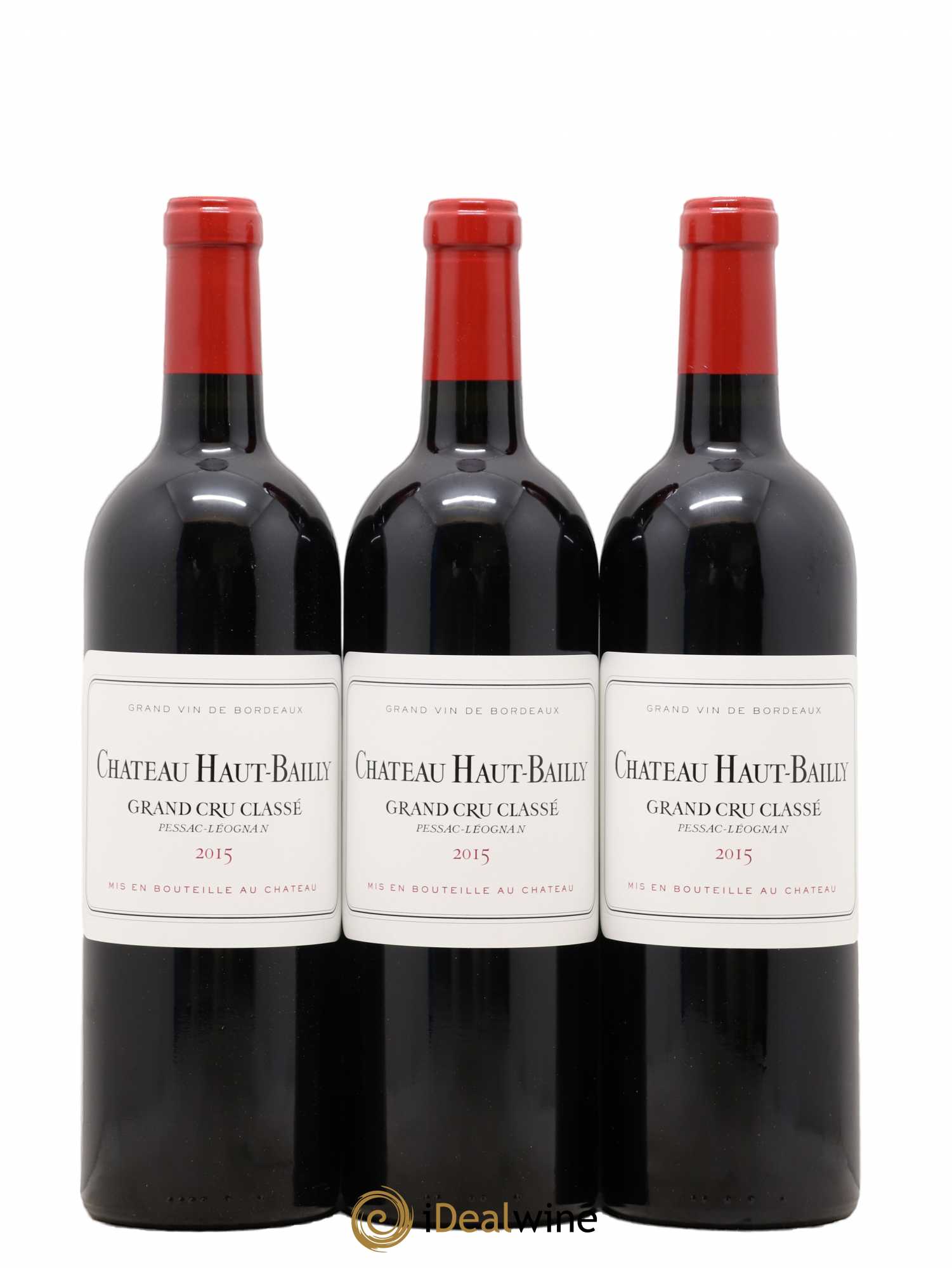 Château Haut-Bailly Cru Classé de Graves (sans prix de réserve) 2015 - Lot de 12 bouteilles - 3