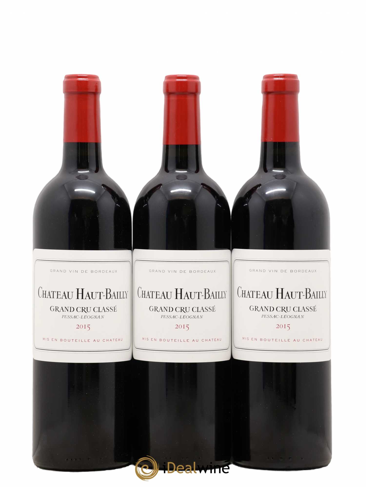 Château Haut-Bailly Cru Classé de Graves (sans prix de réserve) 2015 - Lot de 12 bouteilles - 4