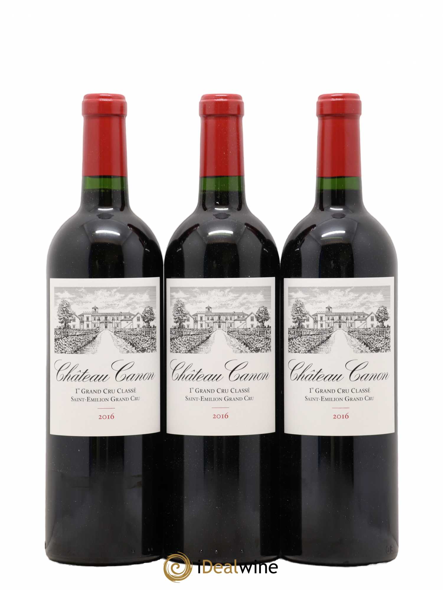 Château Canon 1er Grand Cru Classé B 2016 - Lot de 6 bouteilles - 2