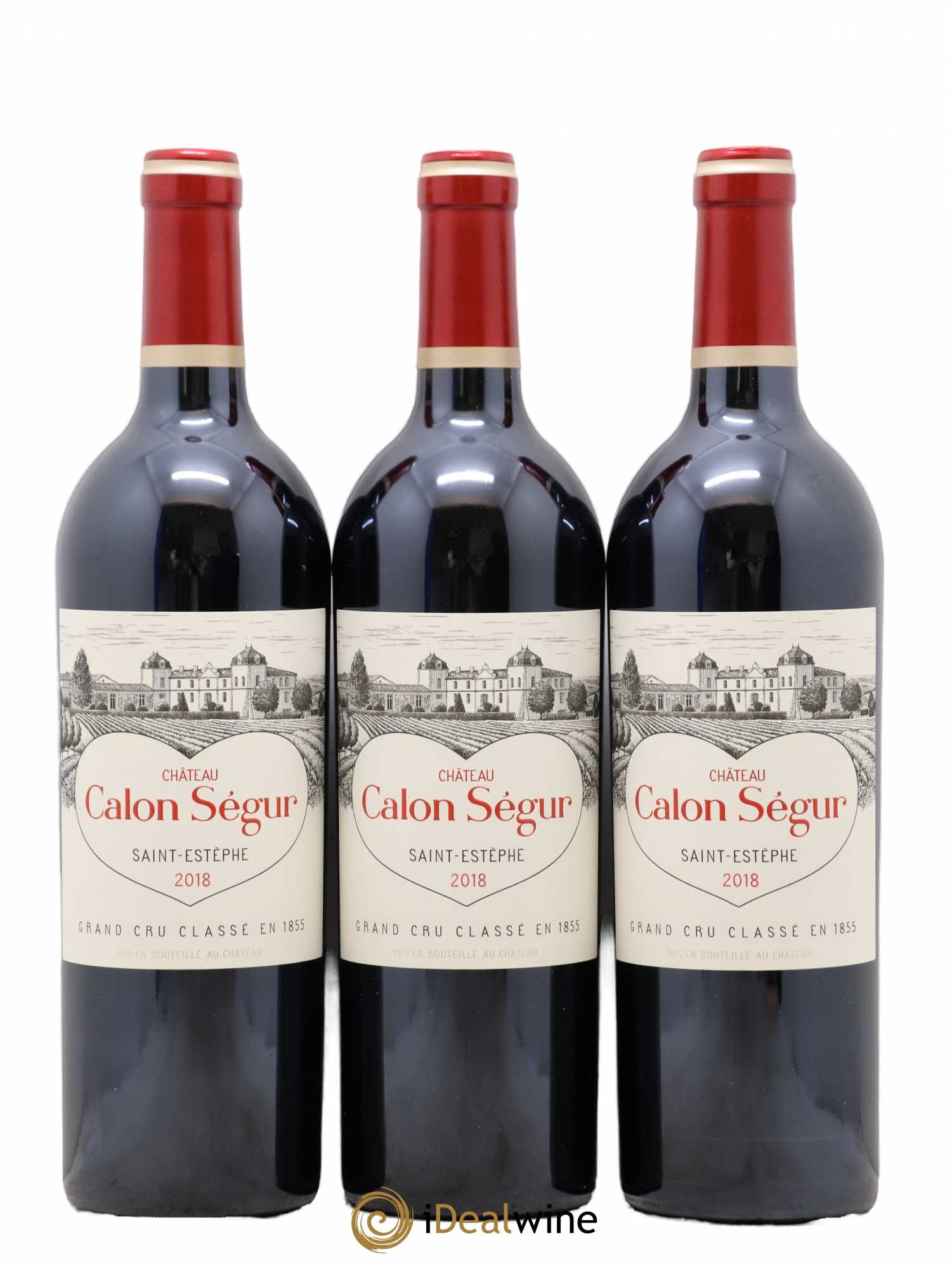 Château Calon Ségur 3ème Grand Cru Classé 2018 - Lot de 6 bouteilles - 1